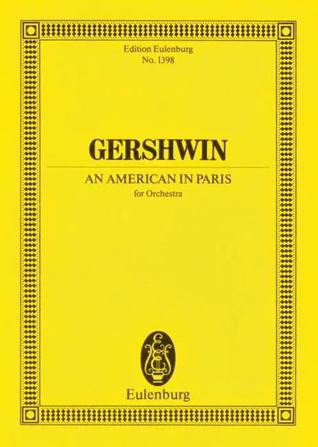Cover: 9783795762124 | An American in Paris | Orchester. Studienpartitur. | Campbell-Watson