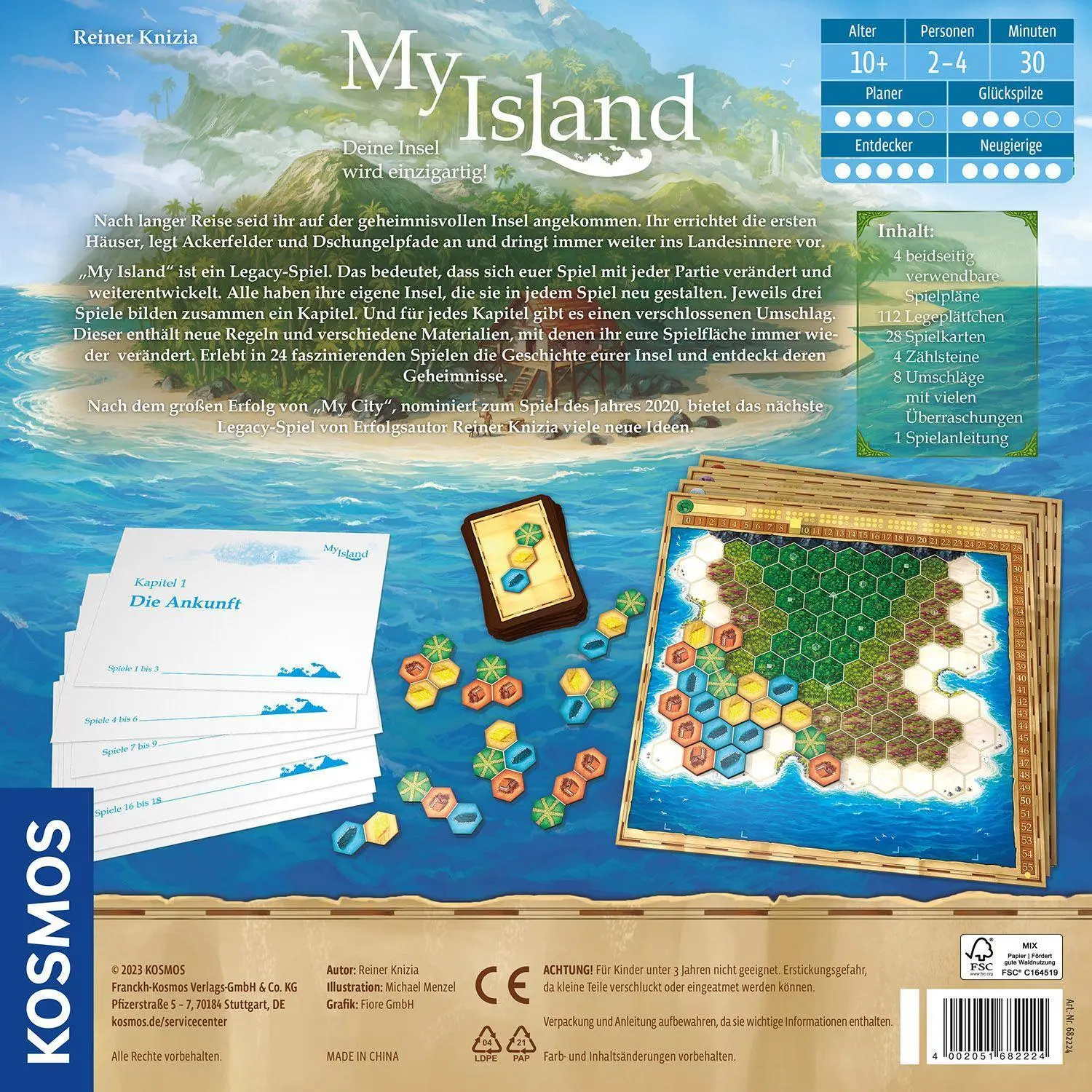 Bild: 4002051682224 | My Island | Spiel | Reiner Knizia | Spiel | Brettspiel | 682224 | 2023