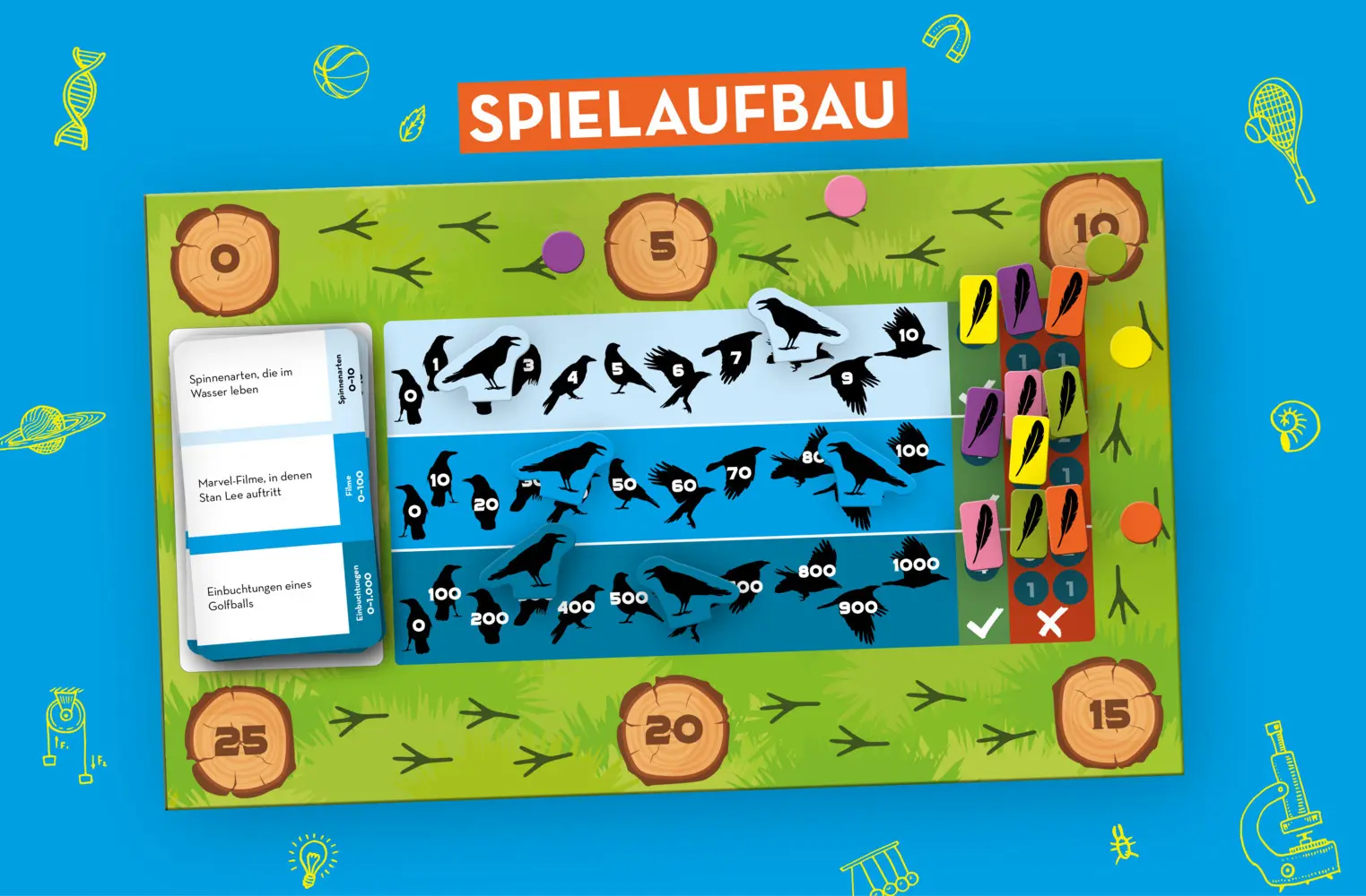 Bild: 4260478342224 | Schlau wie ein Rabe | Arno Steinwender | Spiel | 111 S. | Deutsch