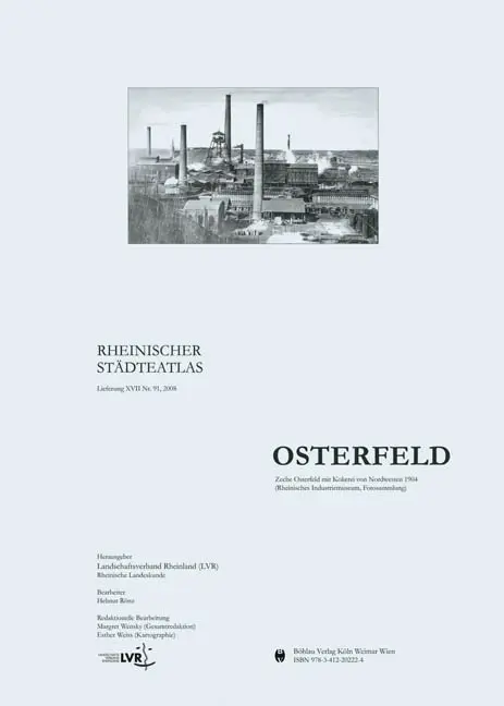 Cover: 9783412202224 | Osterfeld | LVR-Institut f. Landeskunde u. Regionalgeschichte | Buch