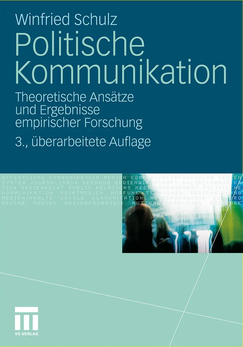 Cover: 9783531172224 | Politische Kommunikation | Winfried Schulz | Taschenbuch | 385 S.