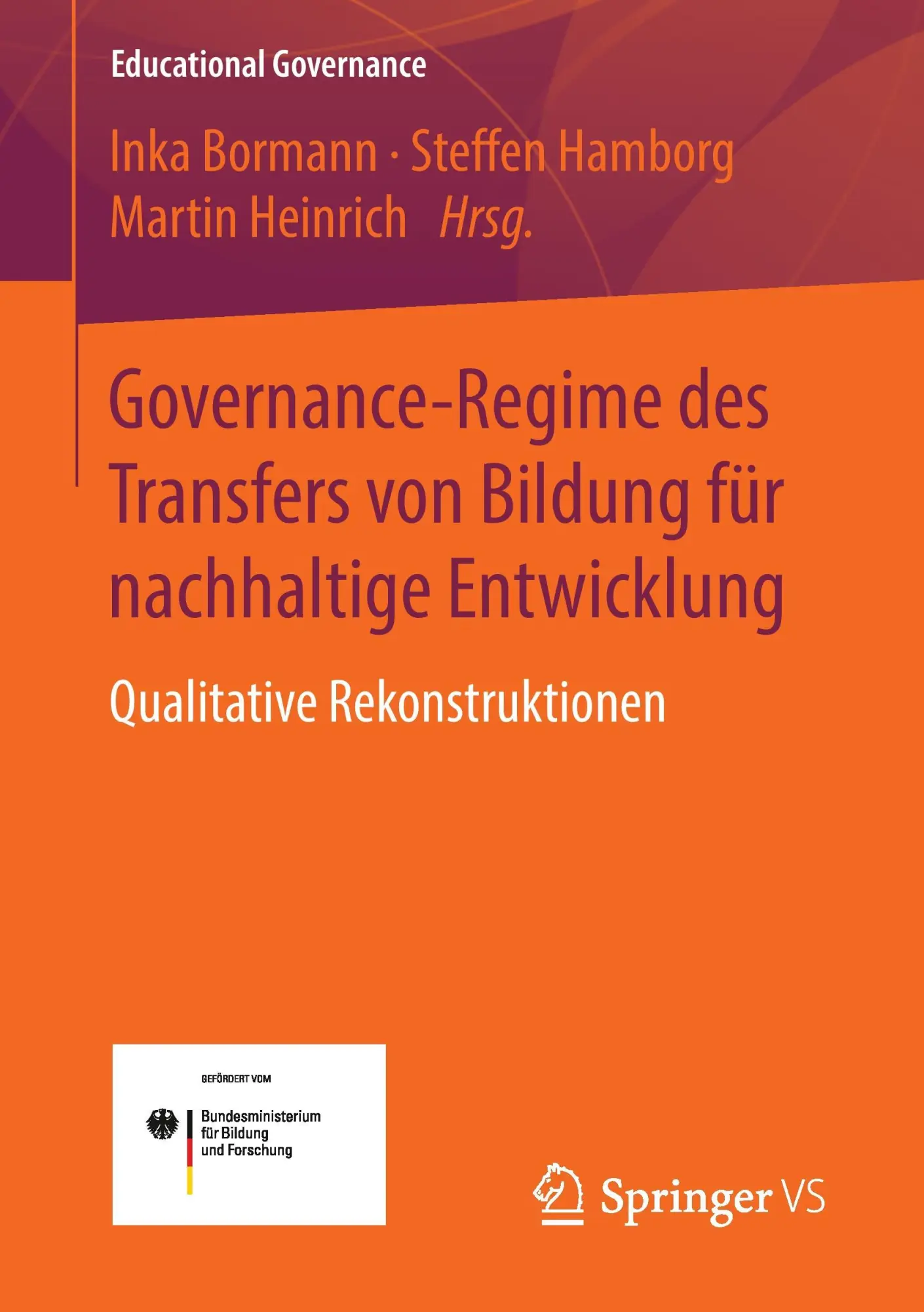 Cover: 9783658132224 | Governance-Regime des Transfers von Bildung für nachhaltige...