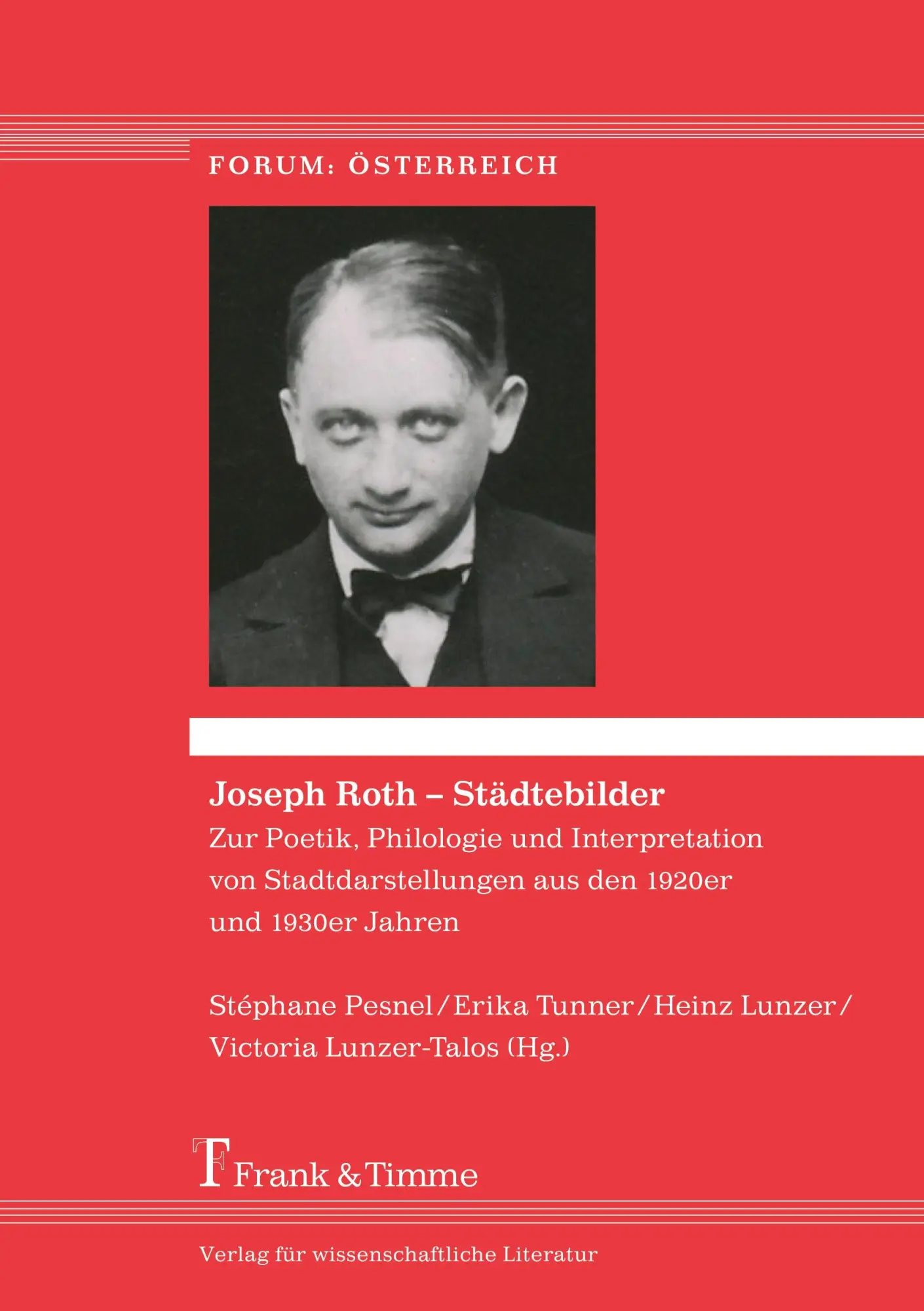 Cover: 9783732902224 | Joseph Roth - Städtebilder | Stéphane Pesnel (u. a.) | Taschenbuch