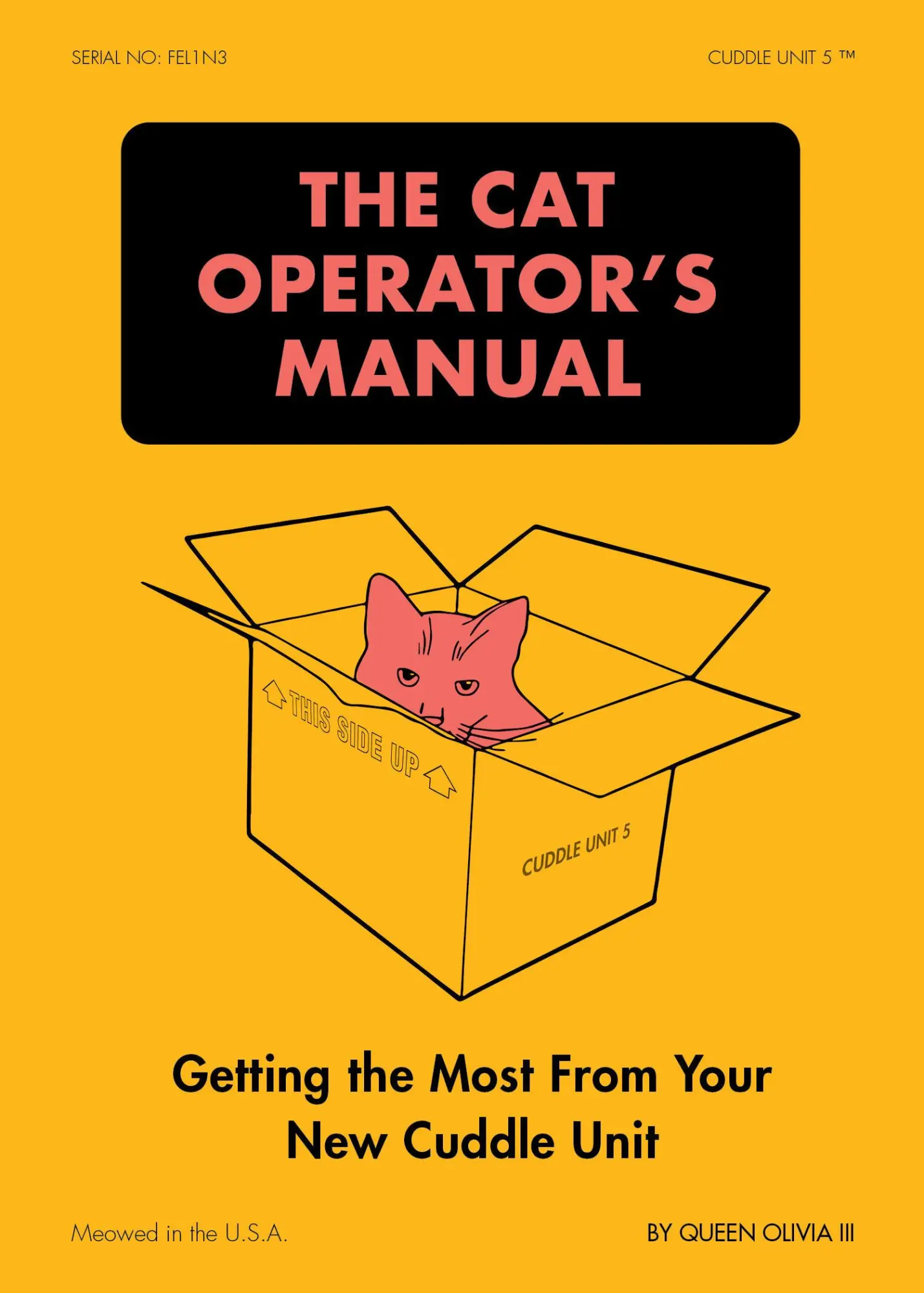 Cover: 9781797232324 | The Cat Operator's Manual | Getting the Most from Your New Cuddle Unit