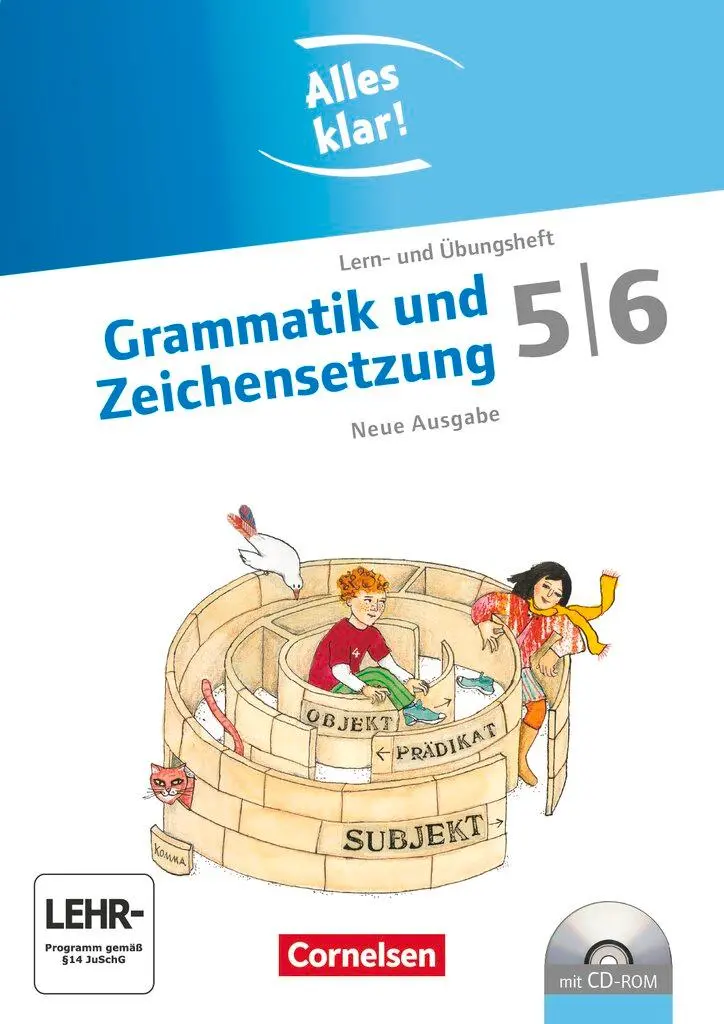Cover: 9783464602324 | Alles klar! Deutsch. Sekundarstufe I 5./6. Schuljahr. Grammatik und... Cover: 9783464602324 | Alles klar! Deutsch. Sekundarstufe I 5./6. Schuljahr. Grammatik und...