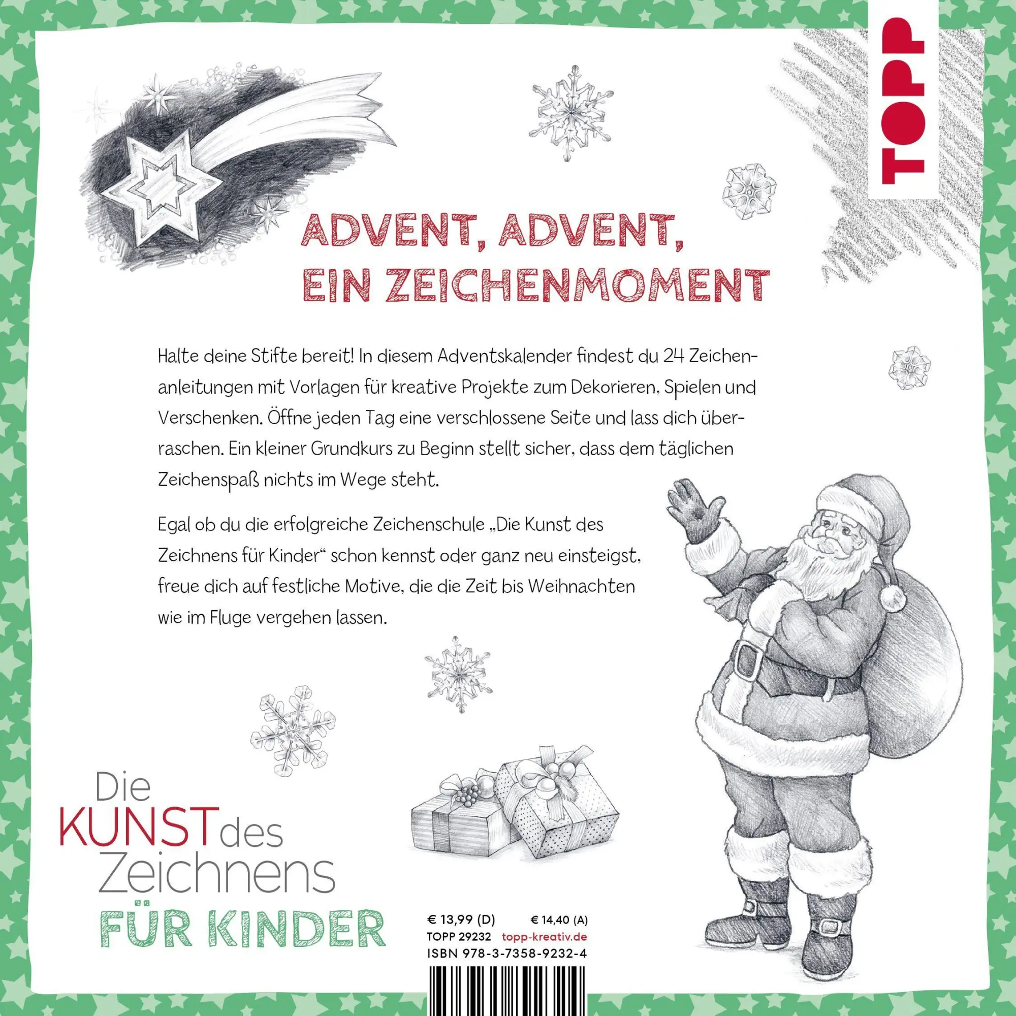 Bild: 9783735892324 | Die Kunst des Zeichnens für Kinder Adventskalender | Gecko Keck | Buch