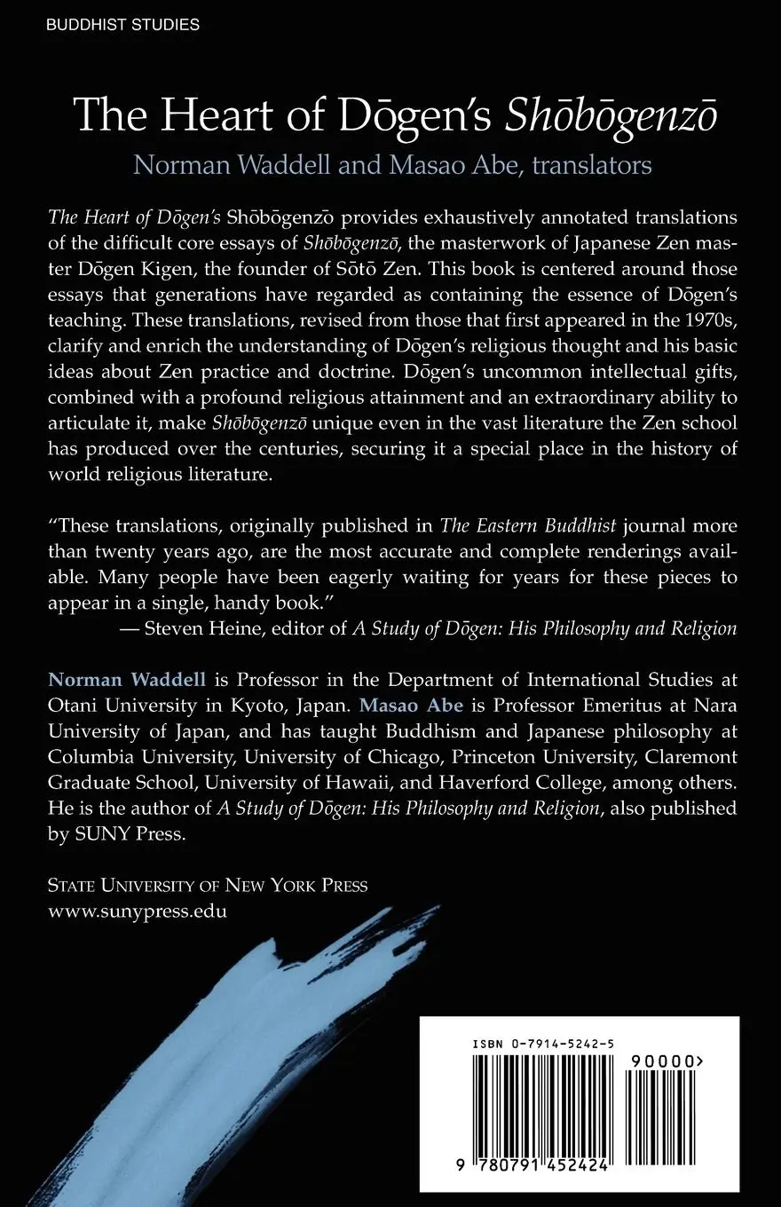 Rückseite: 9780791452424 | The Heart of D¿gen's Sh¿b¿genz¿ | Taschenbuch | Englisch | 2002
