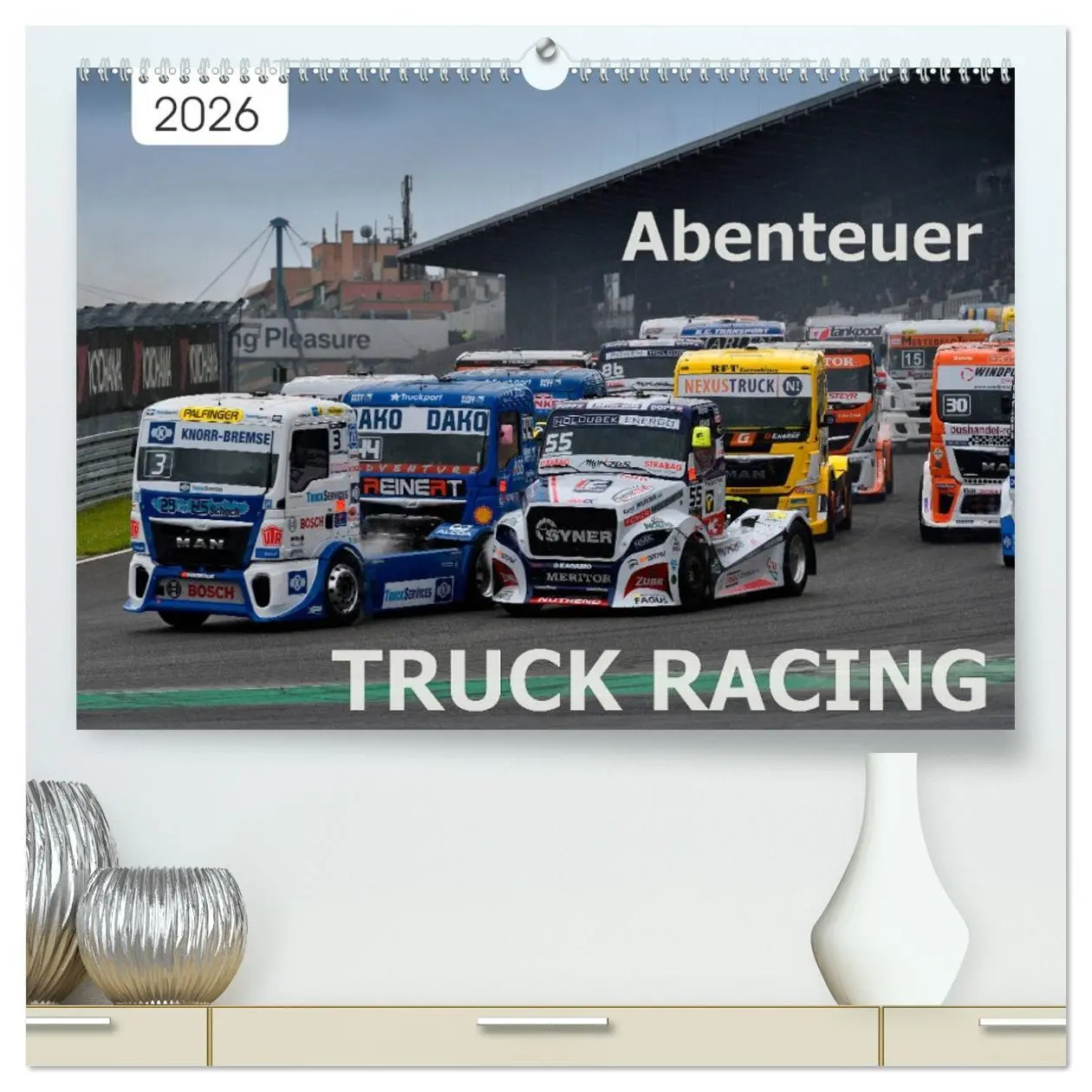 Cover: 9783457762424 | Abenteuer TRUCK RACING (hochwertiger Premium Wandkalender 2026 DIN...