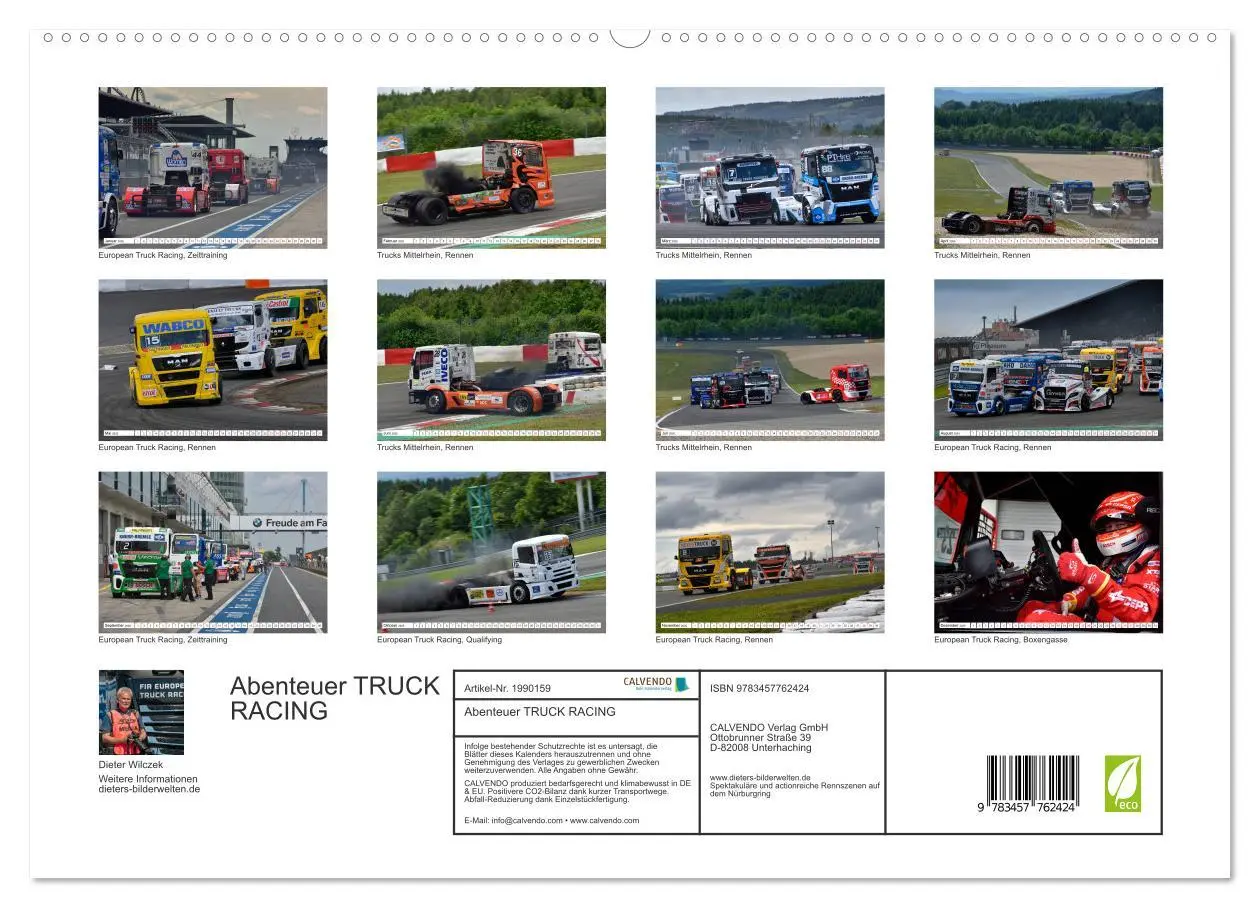 Bild: 9783457762424 | Abenteuer TRUCK RACING (hochwertiger Premium Wandkalender 2026 DIN...