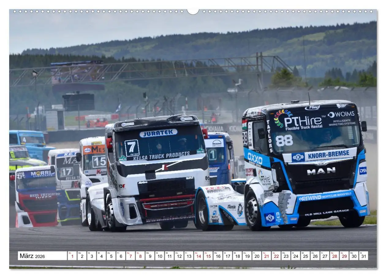 Bild: 9783457762424 | Abenteuer TRUCK RACING (hochwertiger Premium Wandkalender 2026 DIN...