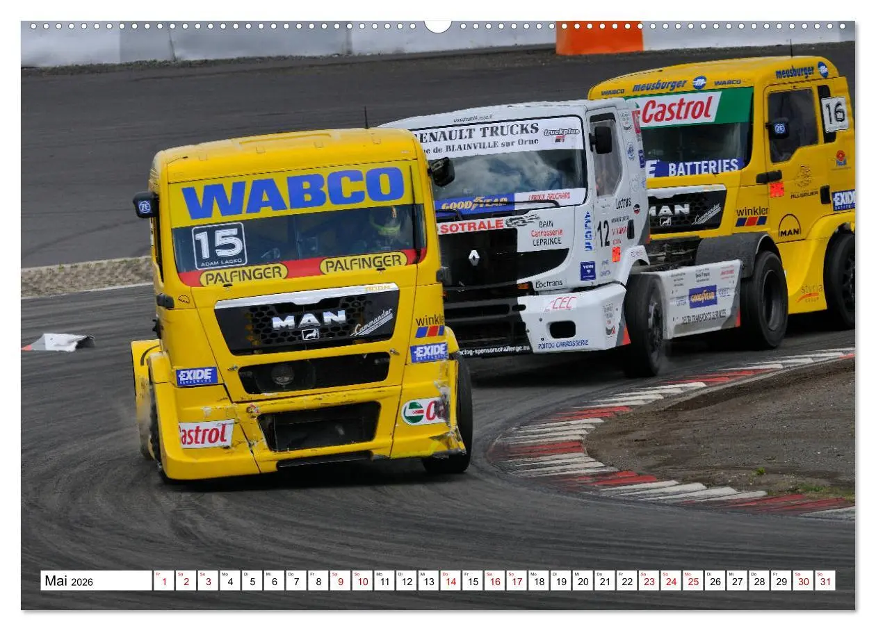 Bild: 9783457762424 | Abenteuer TRUCK RACING (hochwertiger Premium Wandkalender 2026 DIN...