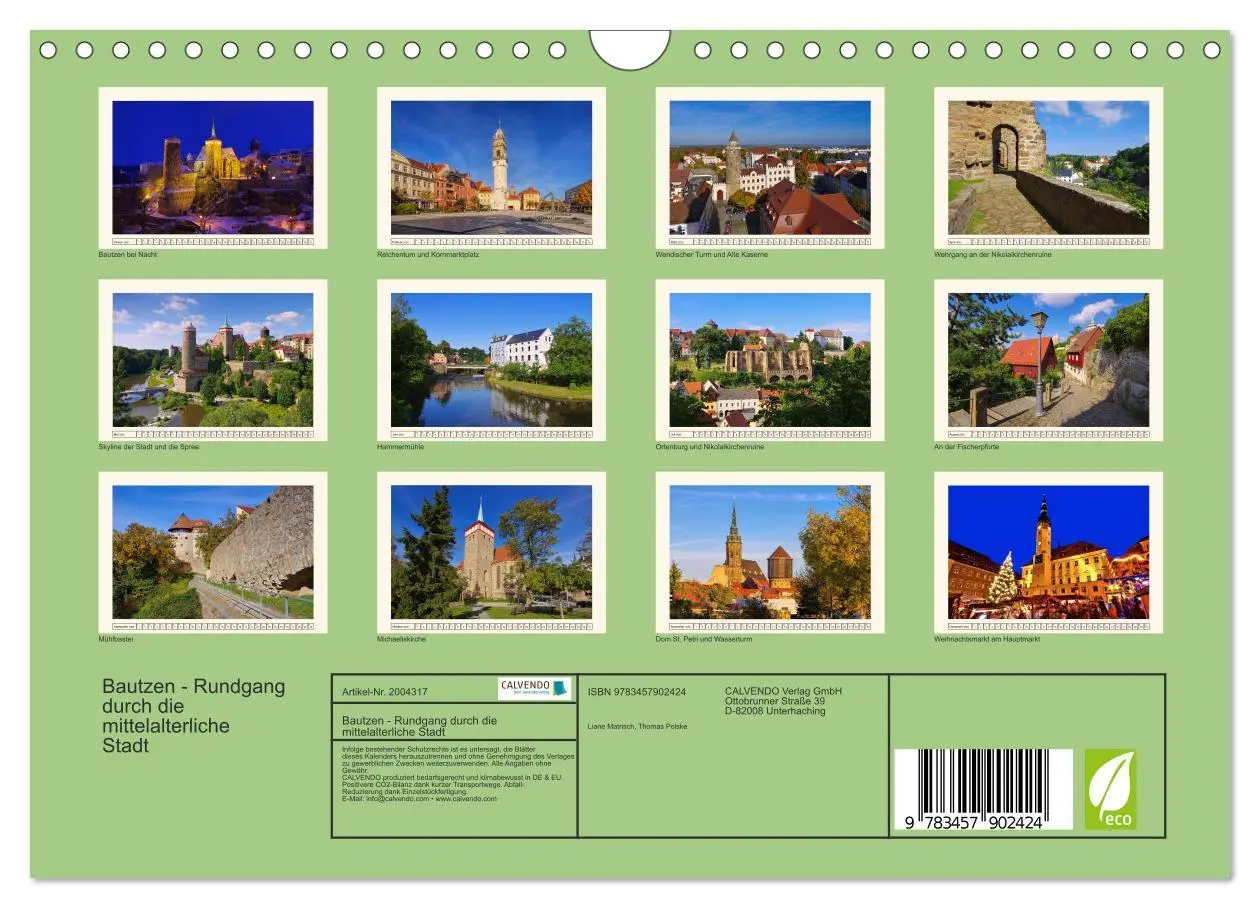 Bild: 9783457902424 | Bautzen - Rundgang durch die mittelalterliche Stadt (Wandkalender...