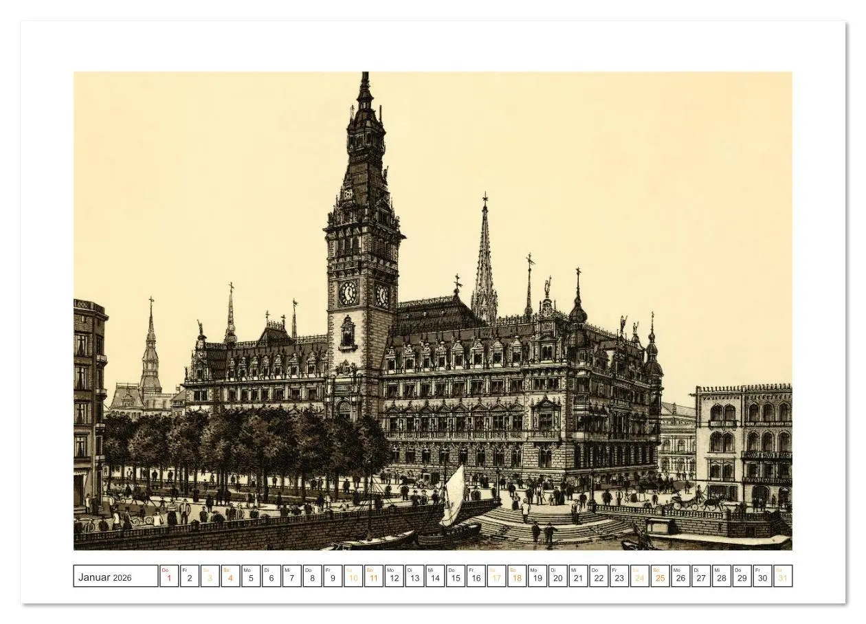 Bild: 9783516612424 | Hamburg: Die Hafenstadt auf historischen Stichen (hochwertiger...