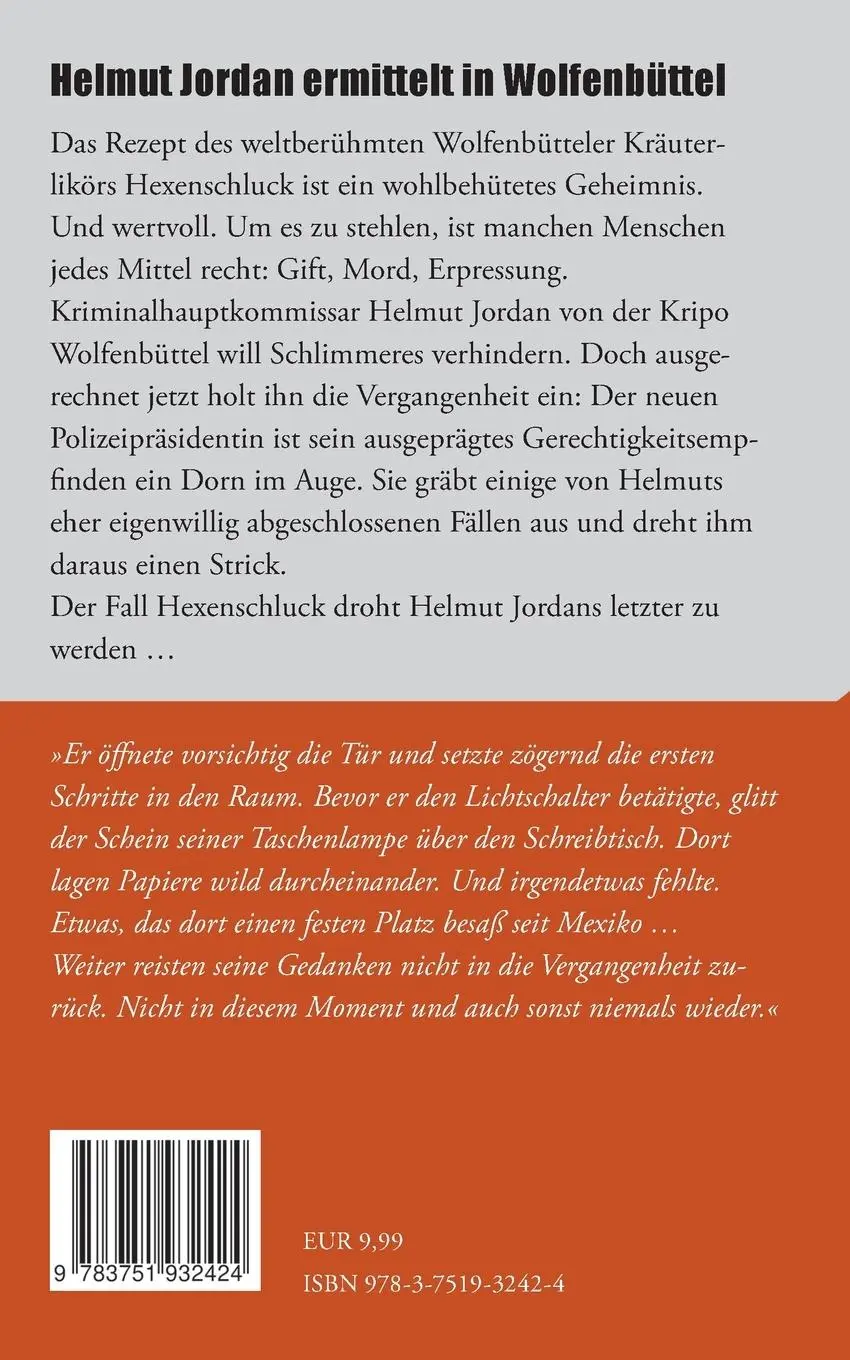 Rückseite: 9783751932424 | Verschluckt | Arne Dessaul | Taschenbuch | 300 S. | Deutsch | 2020
