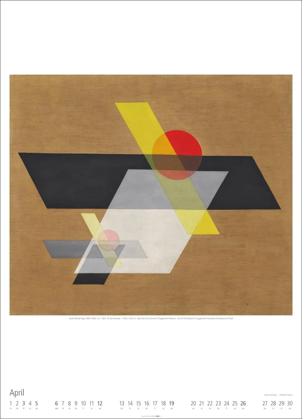 Bild: 9783839902424 | Bauhaus Kalender 2026 | Dexel | Kalender | Spiralbindung | 14 S.