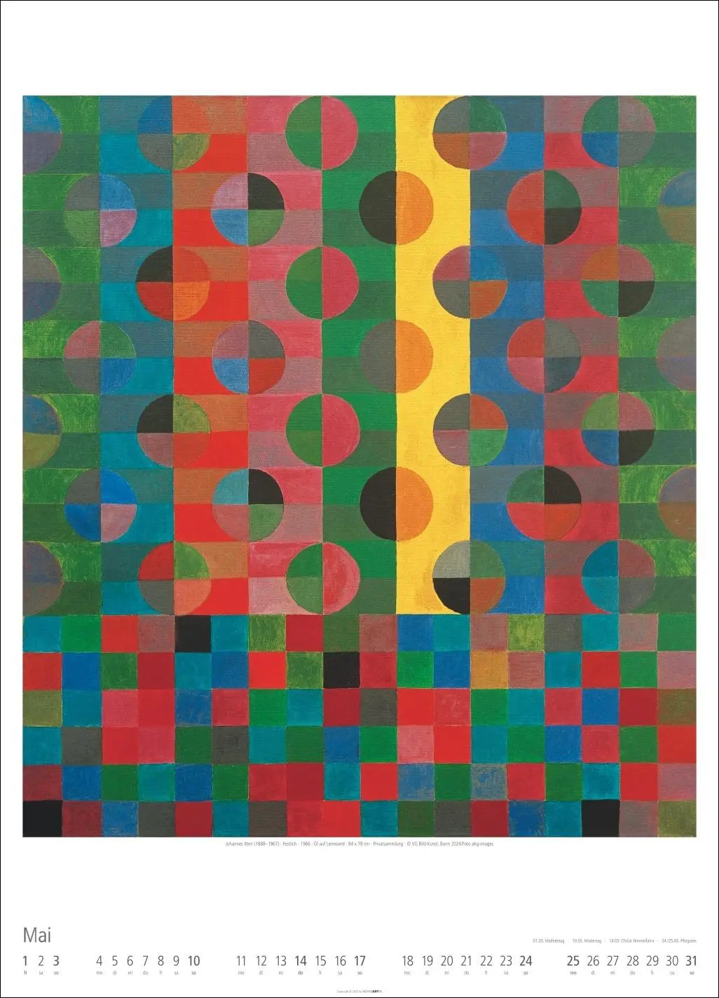Bild: 9783839902424 | Bauhaus Kalender 2026 | Dexel | Kalender | Spiralbindung | 14 S.
