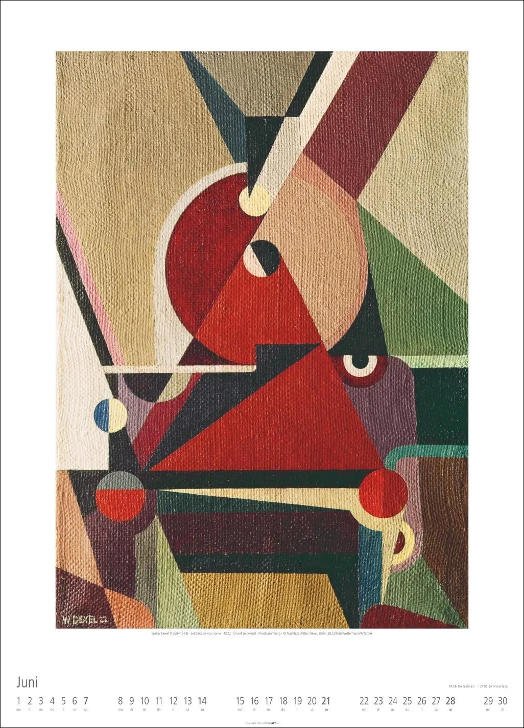 Bild: 9783839902424 | Bauhaus Kalender 2026 | Dexel | Kalender | Spiralbindung | 14 S.