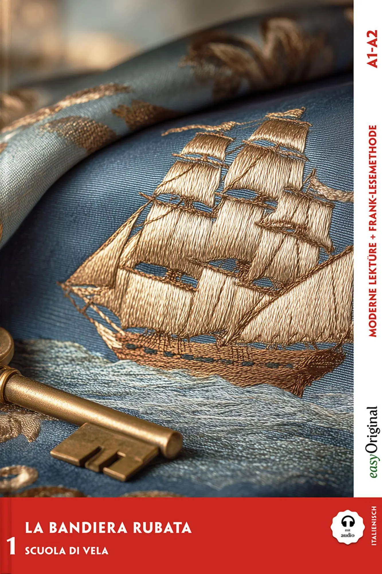 Cover: 9783991682424 | La Bandiera Rubata - Italienische Krimi-Lektüre A1-A2 (+ Audio-Online)