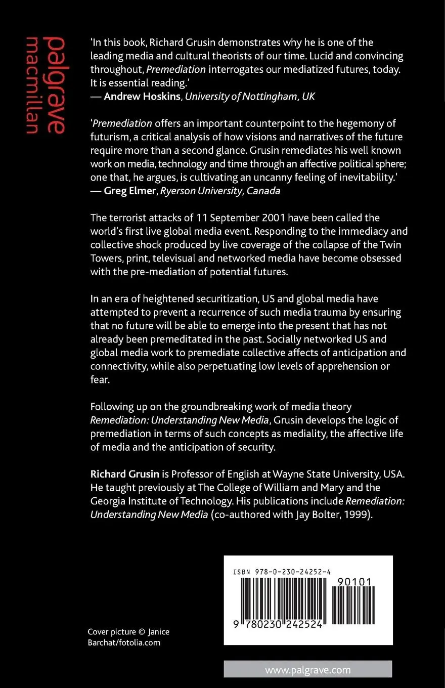 Rückseite: 9780230242524 | Premediation: Affect and Mediality After 9/11 | R. Grusin | Buch | xii