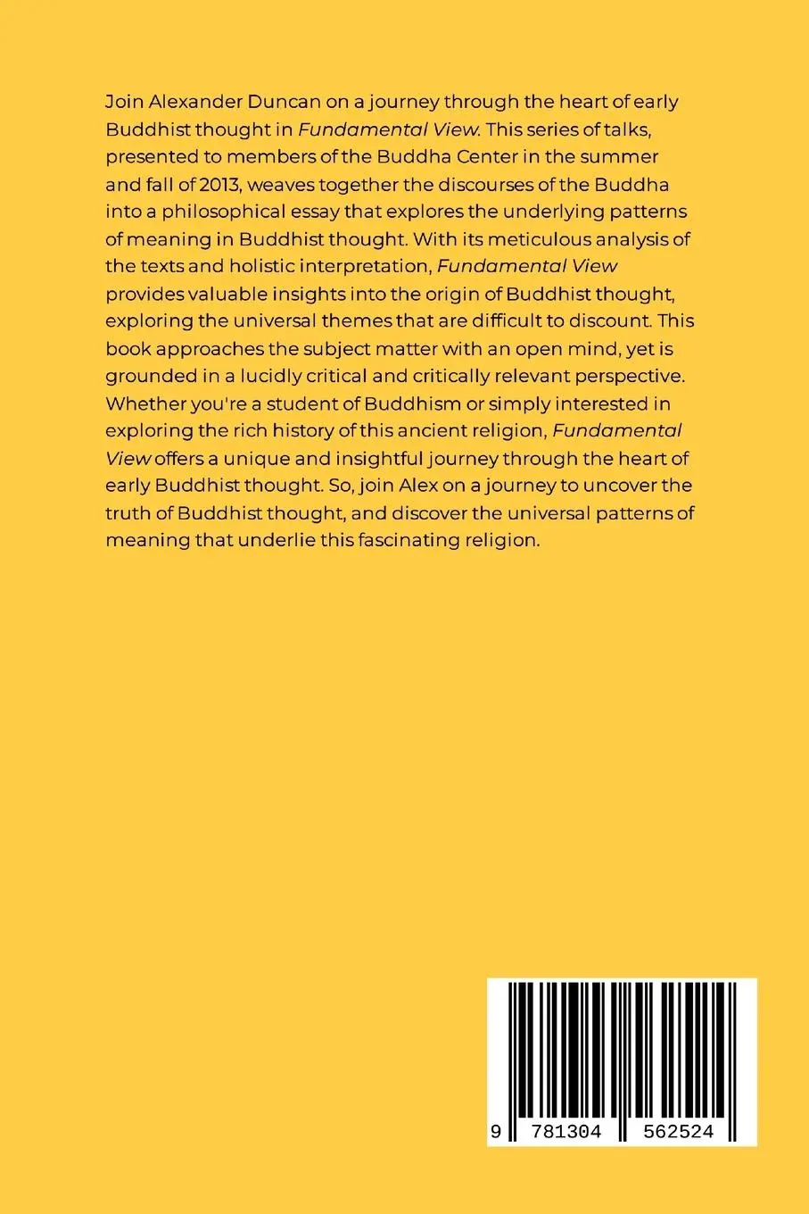 Rückseite: 9781304562524 | Fundamental View | Alexander Duncan | Taschenbuch | Englisch | 2017