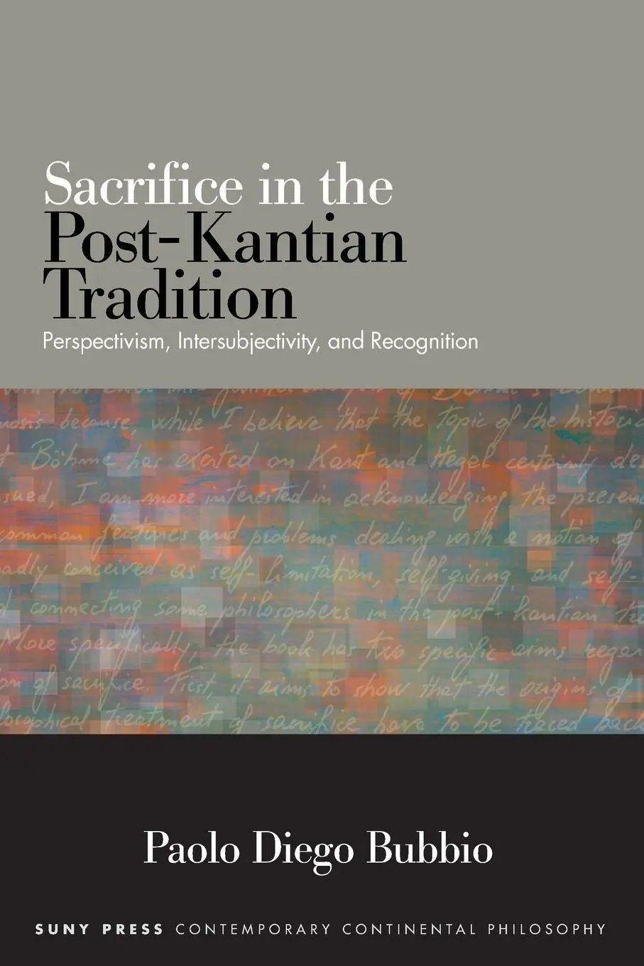 Cover: 9781438452524 | Sacrifice in the Post-Kantian Tradition | Paolo Diego Bubbio | Buch