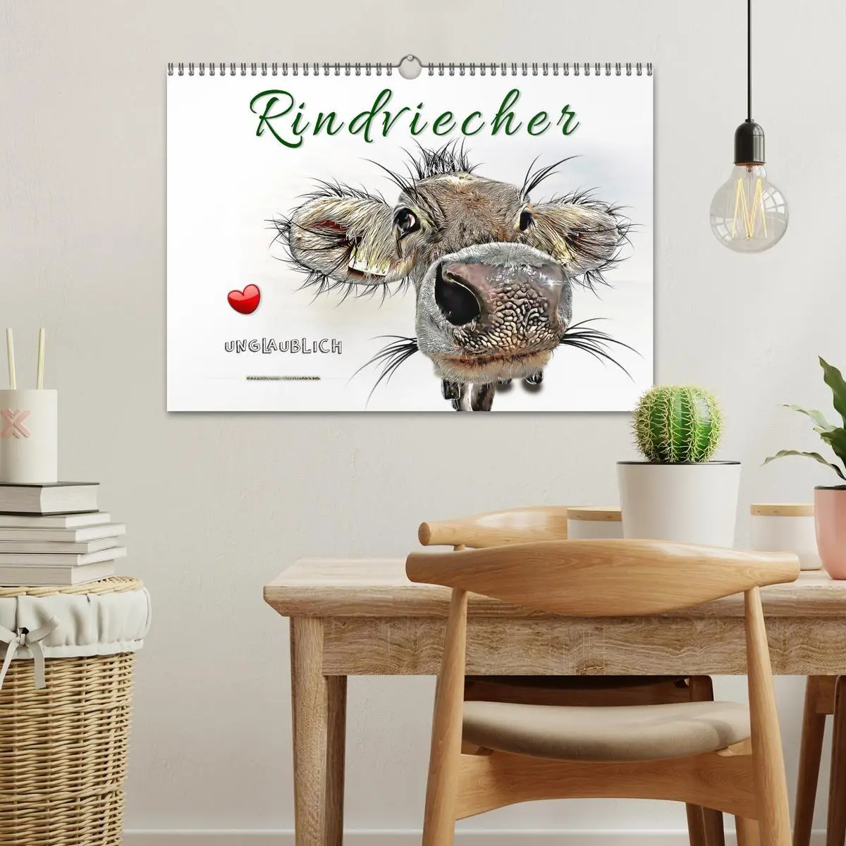 Bild: 9783457752524 | Rindviecher unglaublich (Wandkalender 2026 DIN A3 quer), CALVENDO...