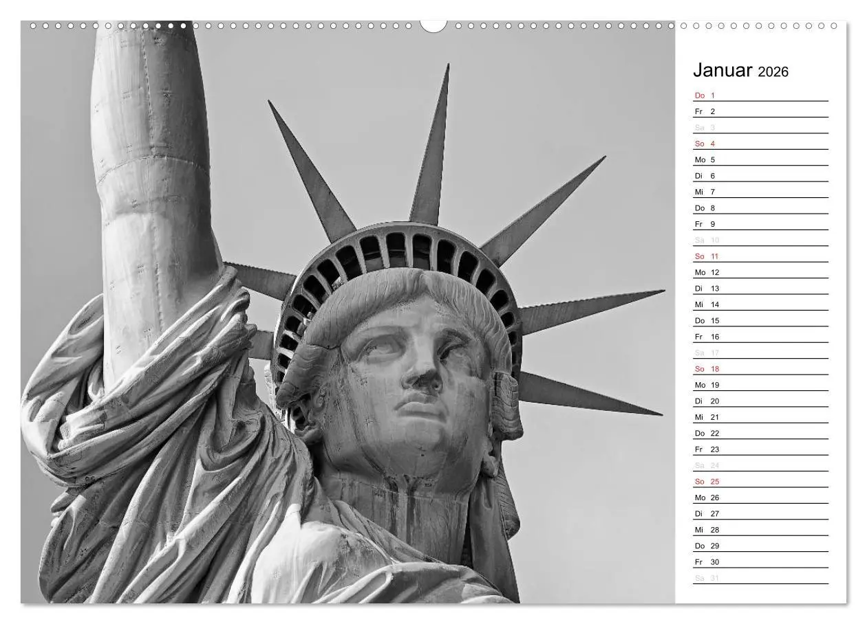 Bild: 9783457992524 | New York (Wandkalender 2026 DIN A2 quer), CALVENDO Monatskalender