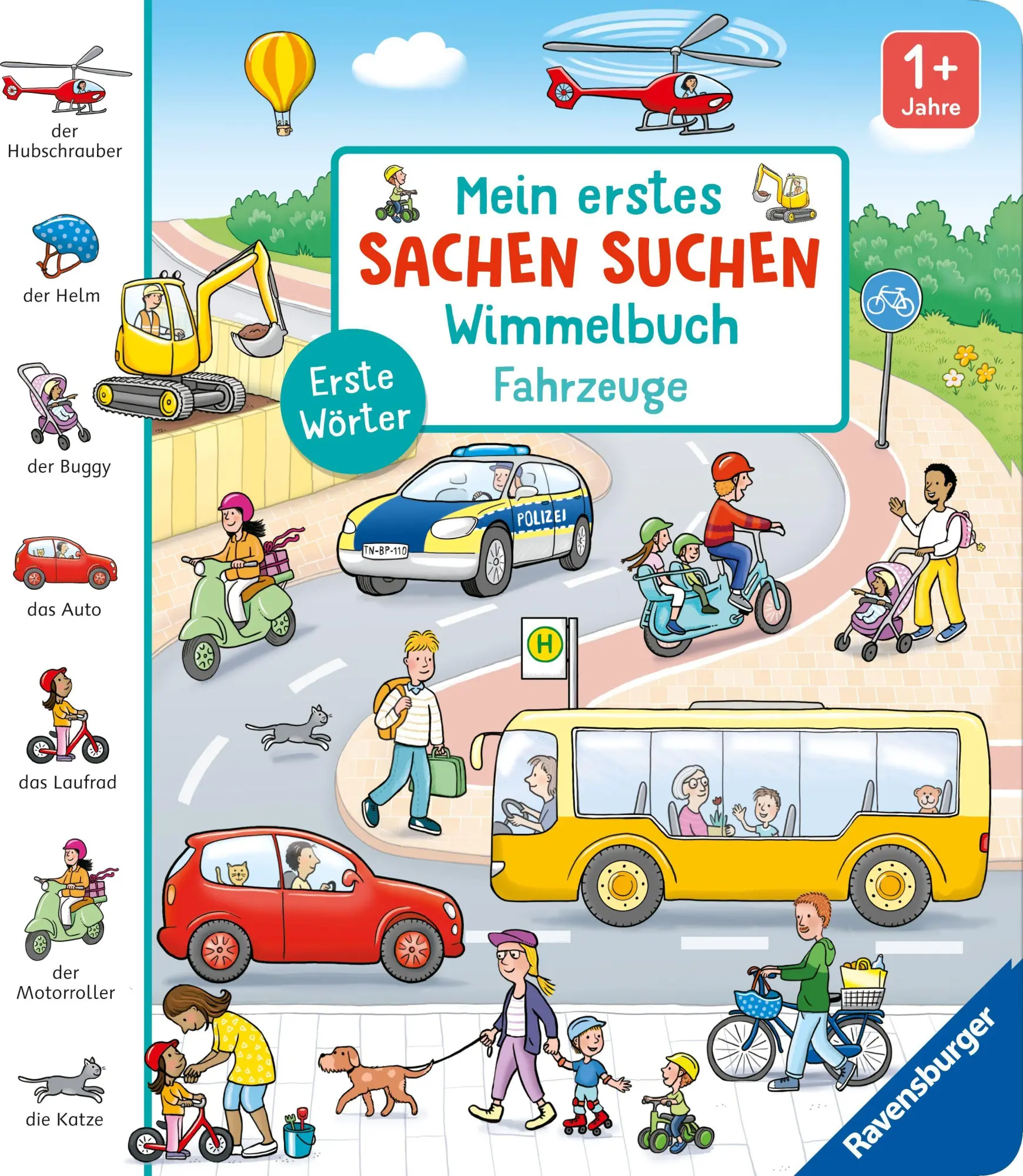 Cover: 9783473422524 | Mein erstes Sachen suchen Wimmelbuch: Fahrzeuge | Erste Wörter | Höck