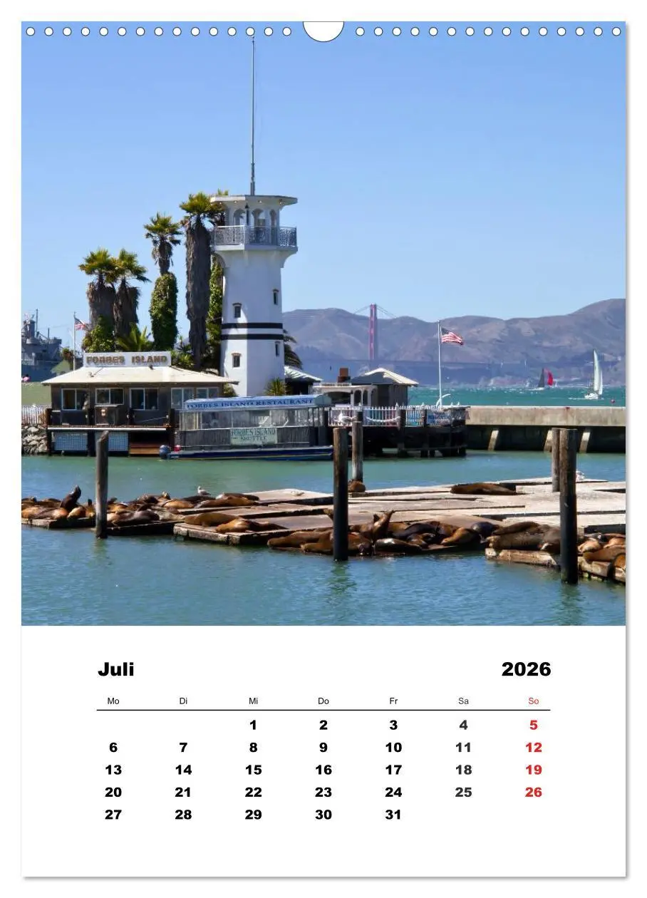 Bild: 9783516462524 | SAN FRANCISCO im Sommer (Wandkalender 2026 DIN A3 hoch), CALVENDO...