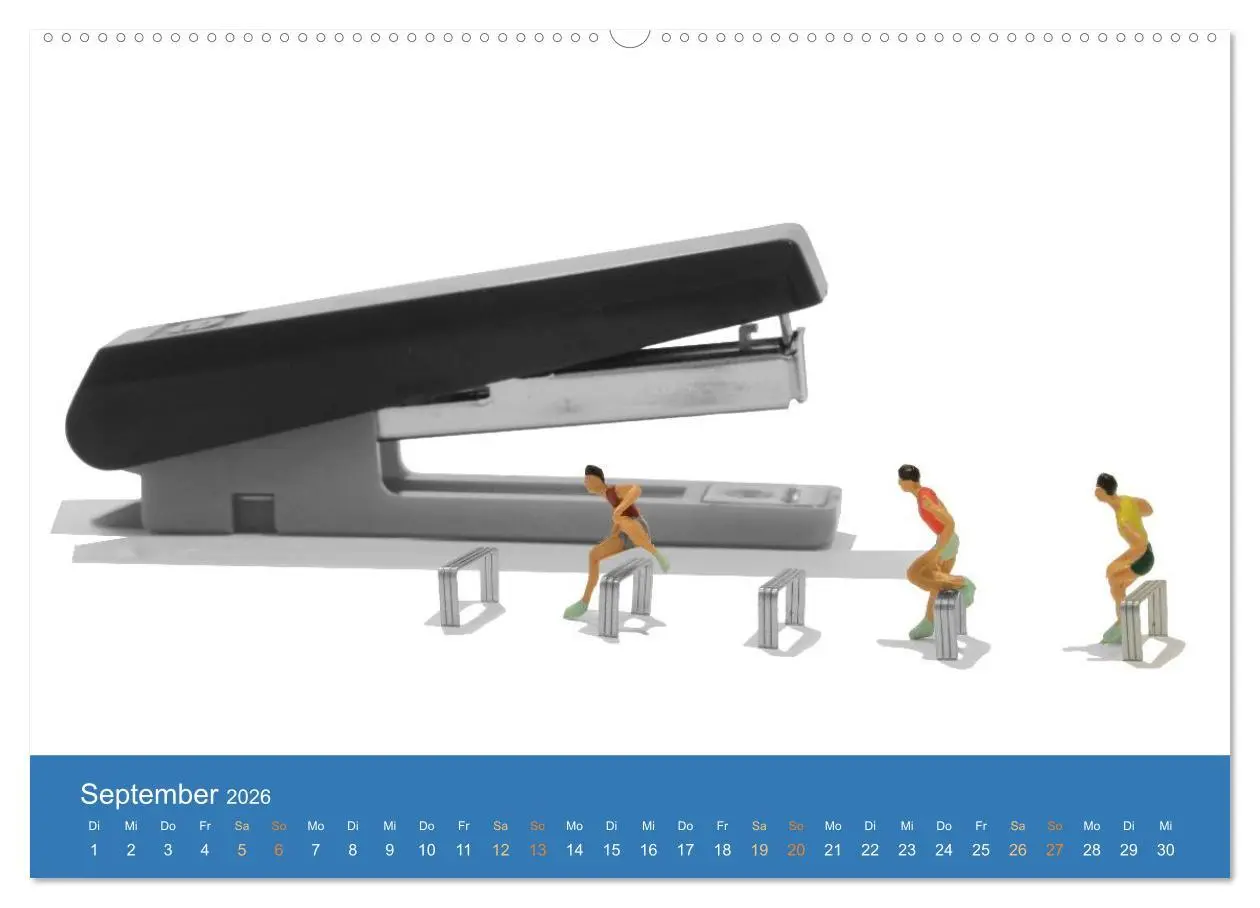 Bild: 9783516602524 | Little Art Sport Kunstkalender (hochwertiger Premium Wandkalender...