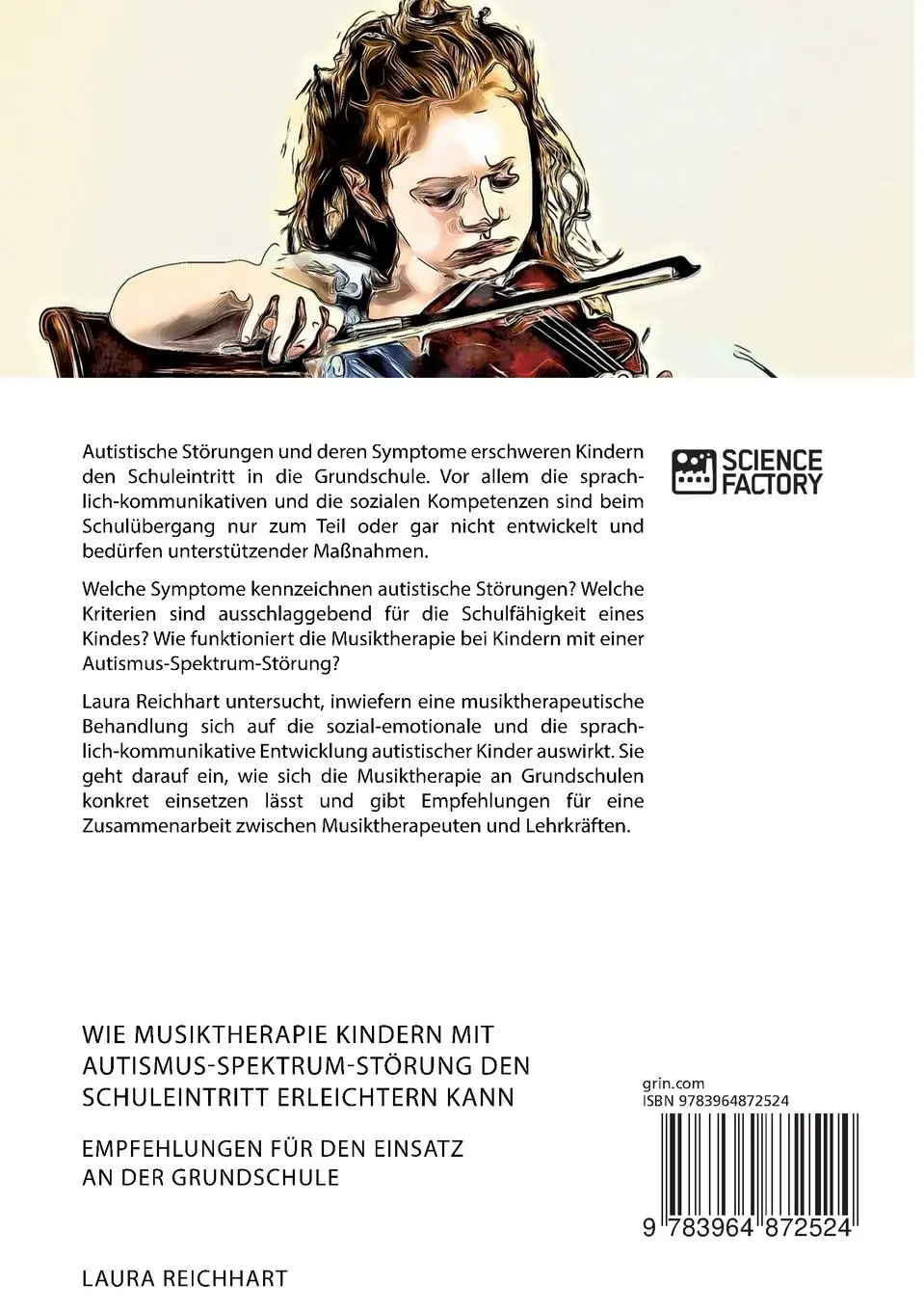 Rückseite: 9783964872524 | Wie Musiktherapie Kindern mit Autismus-Spektrum-Störung den...