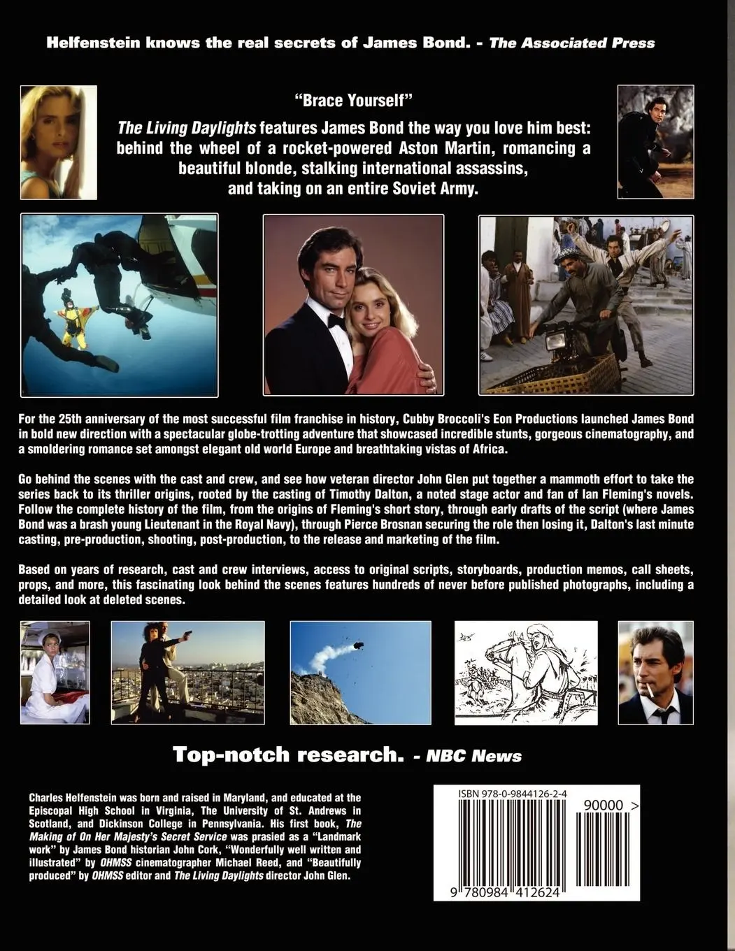 Rückseite: 9780984412624 | The Making of The Living Daylights | Charles Helfenstein | Taschenbuch