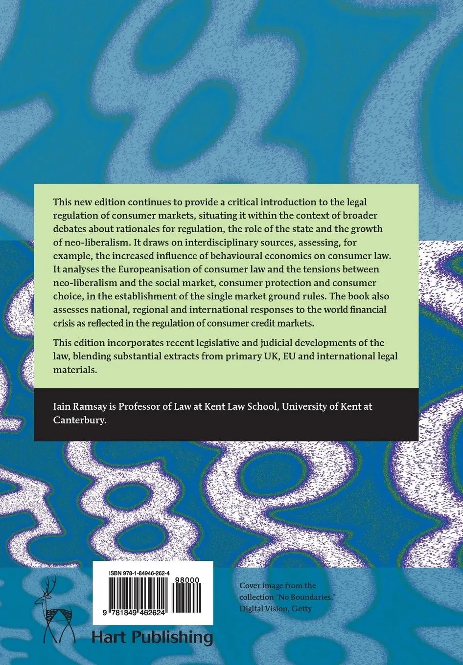 Rückseite: 9781849462624 | Consumer Law and Policy | Iain Ramsay | Taschenbuch | Englisch | 2012