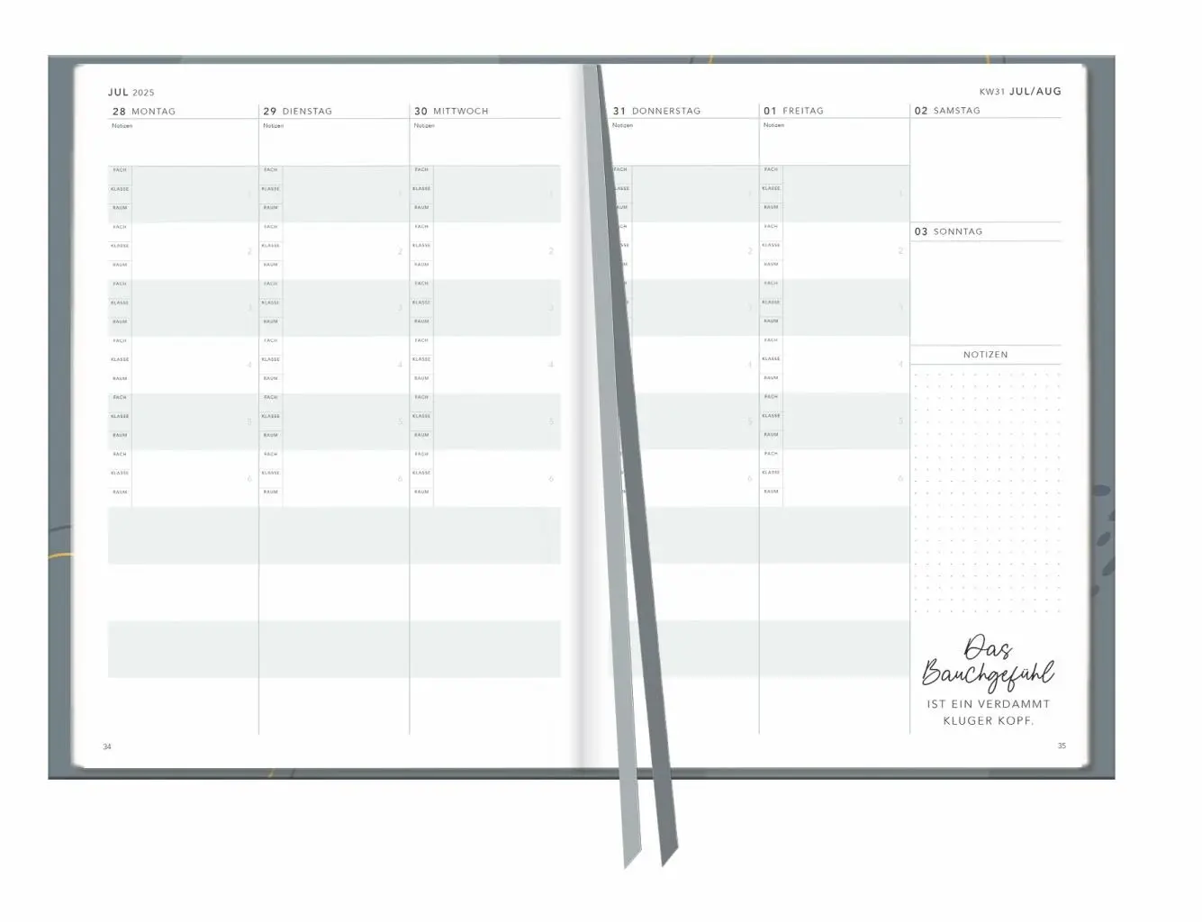Bild: 9783756412624 | Lehrerkalender 2026 | Kalender | Bürokalender Heye | 192 S. | Deutsch