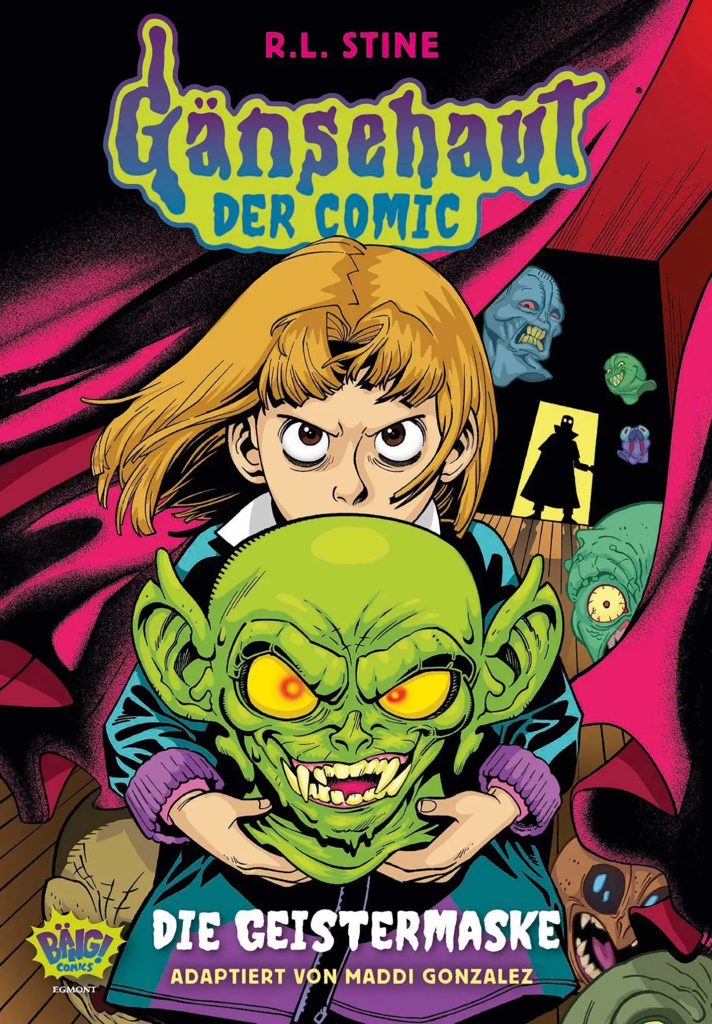 Cover: 9783770412624 | Gänsehaut - Der Comic | Die Geistermaske | R. L. Stine (u. a.) | Buch