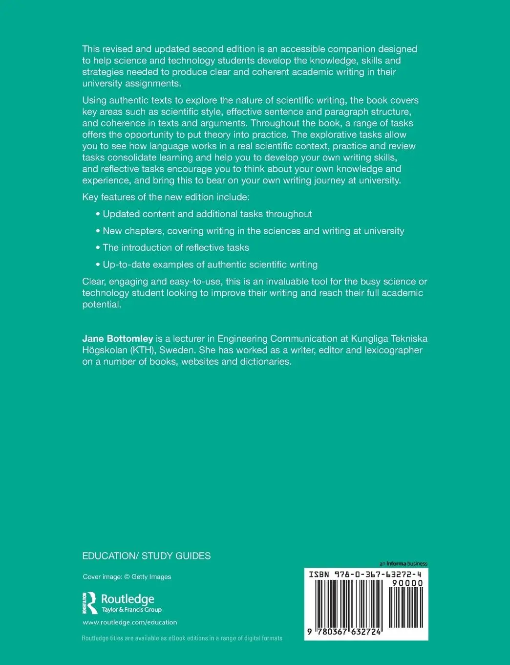 Rückseite: 9780367632724 | Academic Writing for International Students of Science | Bottomley