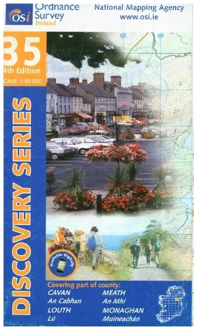 Cover: 9781908852724 | Ordnance Survey Irland Blatt 35 | (Land-)Karte | Englisch | 2018