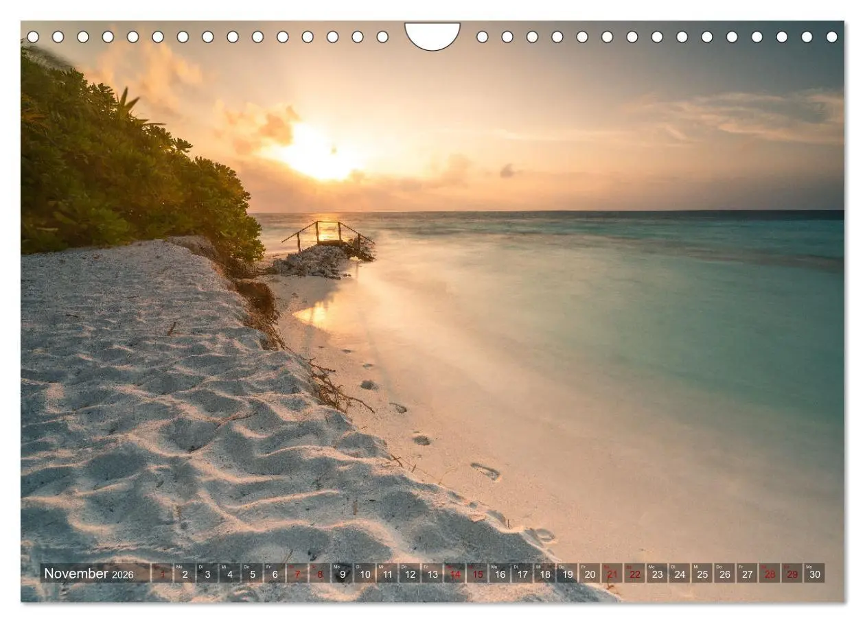 Bild: 9783457662724 | Malediven - Das perfekte Licht (Wandkalender 2026 DIN A4 quer),...