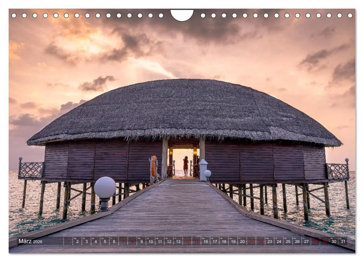 Bild: 9783457662724 | Malediven - Das perfekte Licht (Wandkalender 2026 DIN A4 quer),...