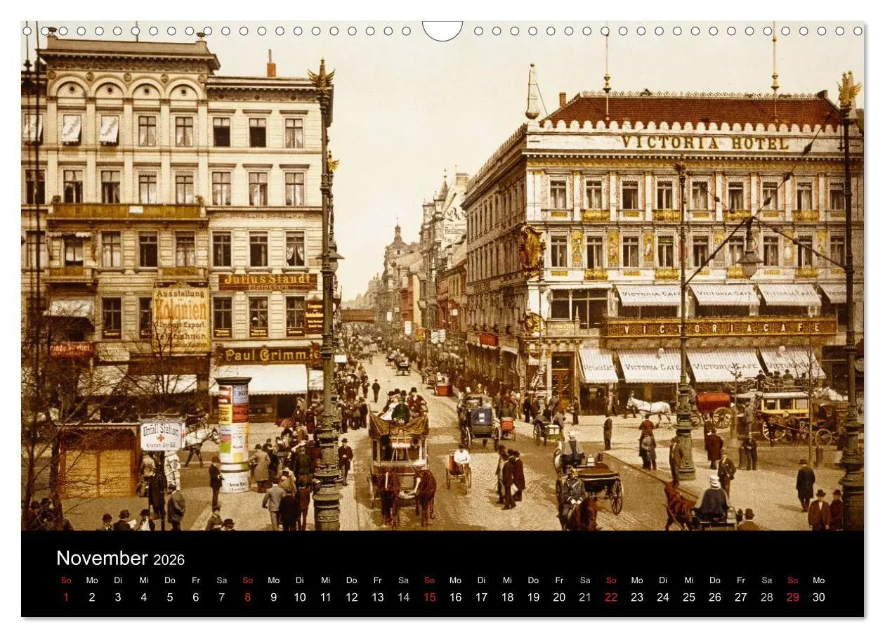 Bild: 9783516202724 | Berlin um 1900 (Wandkalender 2026 DIN A3 quer), CALVENDO...
