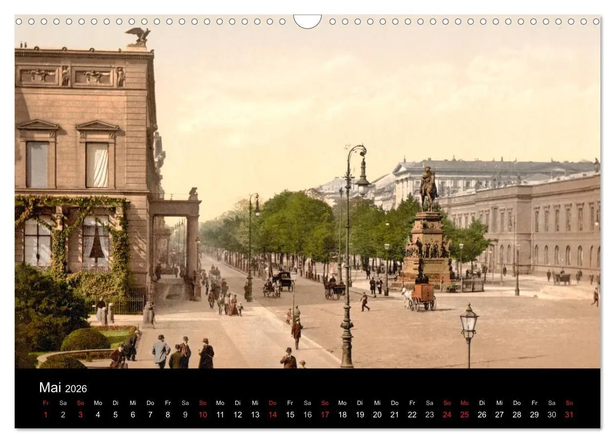 Bild: 9783516202724 | Berlin um 1900 (Wandkalender 2026 DIN A3 quer), CALVENDO...