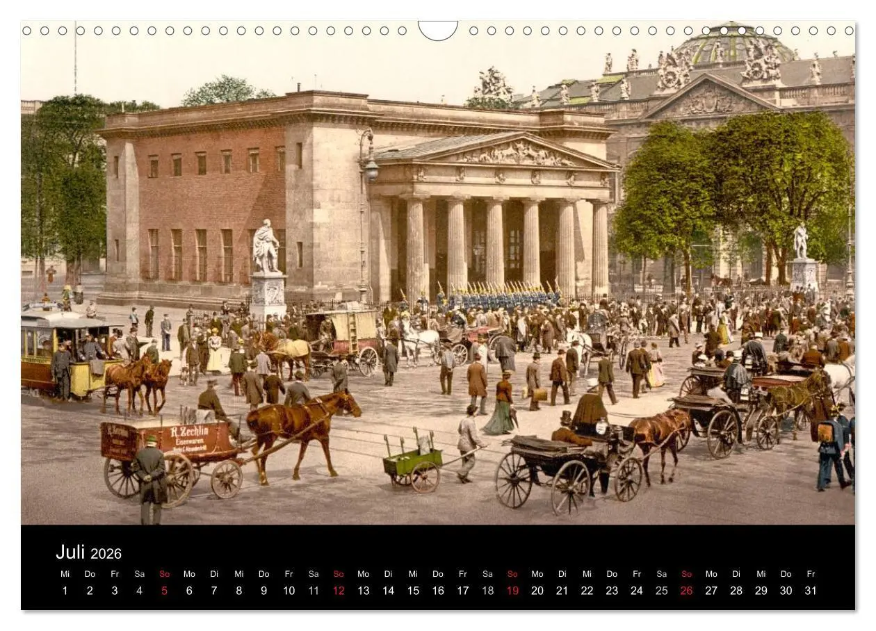 Bild: 9783516202724 | Berlin um 1900 (Wandkalender 2026 DIN A3 quer), CALVENDO...