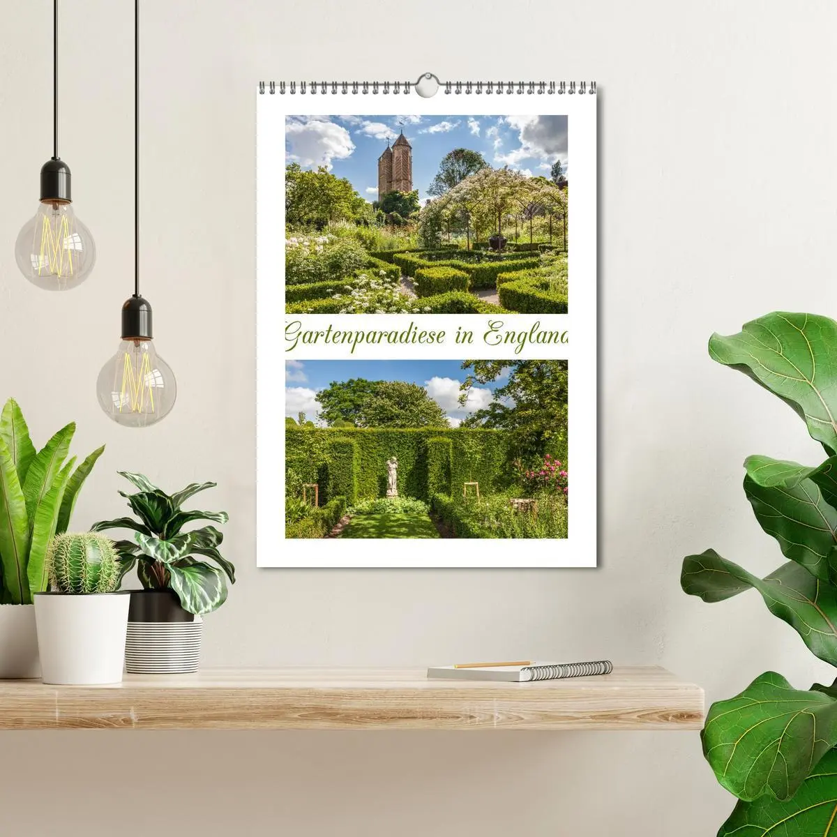 Bild: 9783516442724 | Gartenparadiese in England (Wandkalender 2026 DIN A3 hoch),...