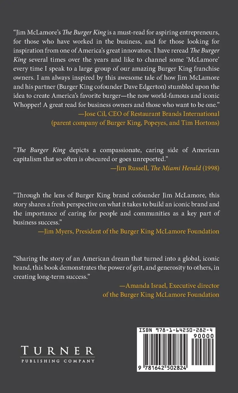 Rückseite: 9781642502824 | The Burger King | Jim McLamore | Buch | Gebunden | Englisch | 2020