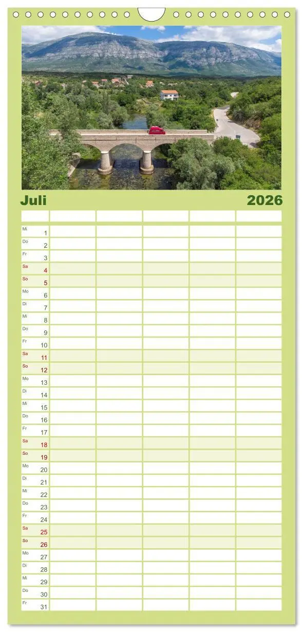 Bild: 9783516502824 | Familienplaner 2026 - Abenteuer Wohnmobil - Camping, Vanlife,...