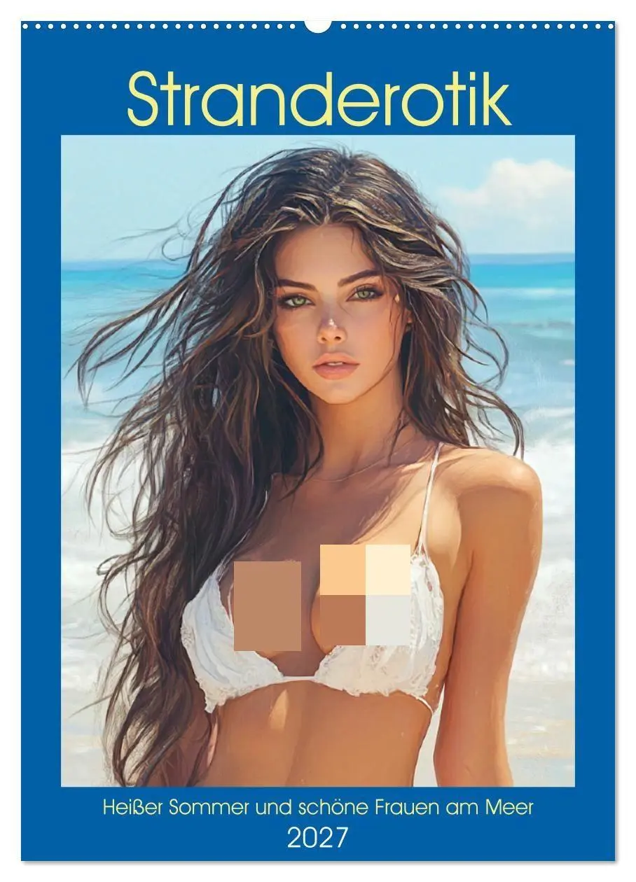Cover: 9783516982824 | Stranderotik. Heißer Sommer und schöne Frauen am Meer (Wandkalender...