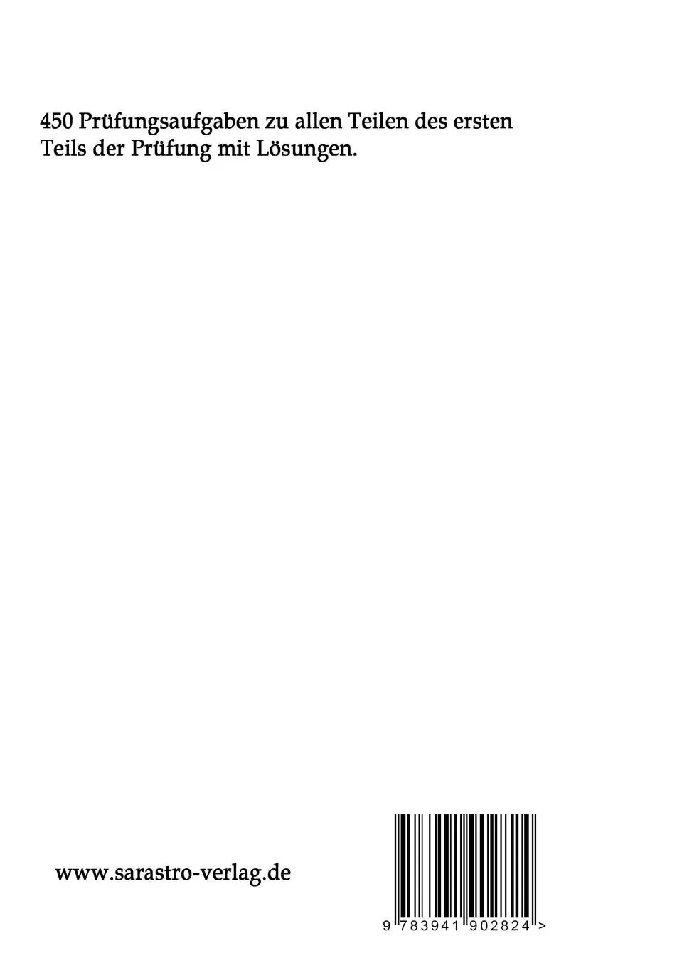 Rückseite: 9783941902824 | Industriefachwirt - 450 Prüfungsaufgaben | Lais Systeme | Taschenbuch
