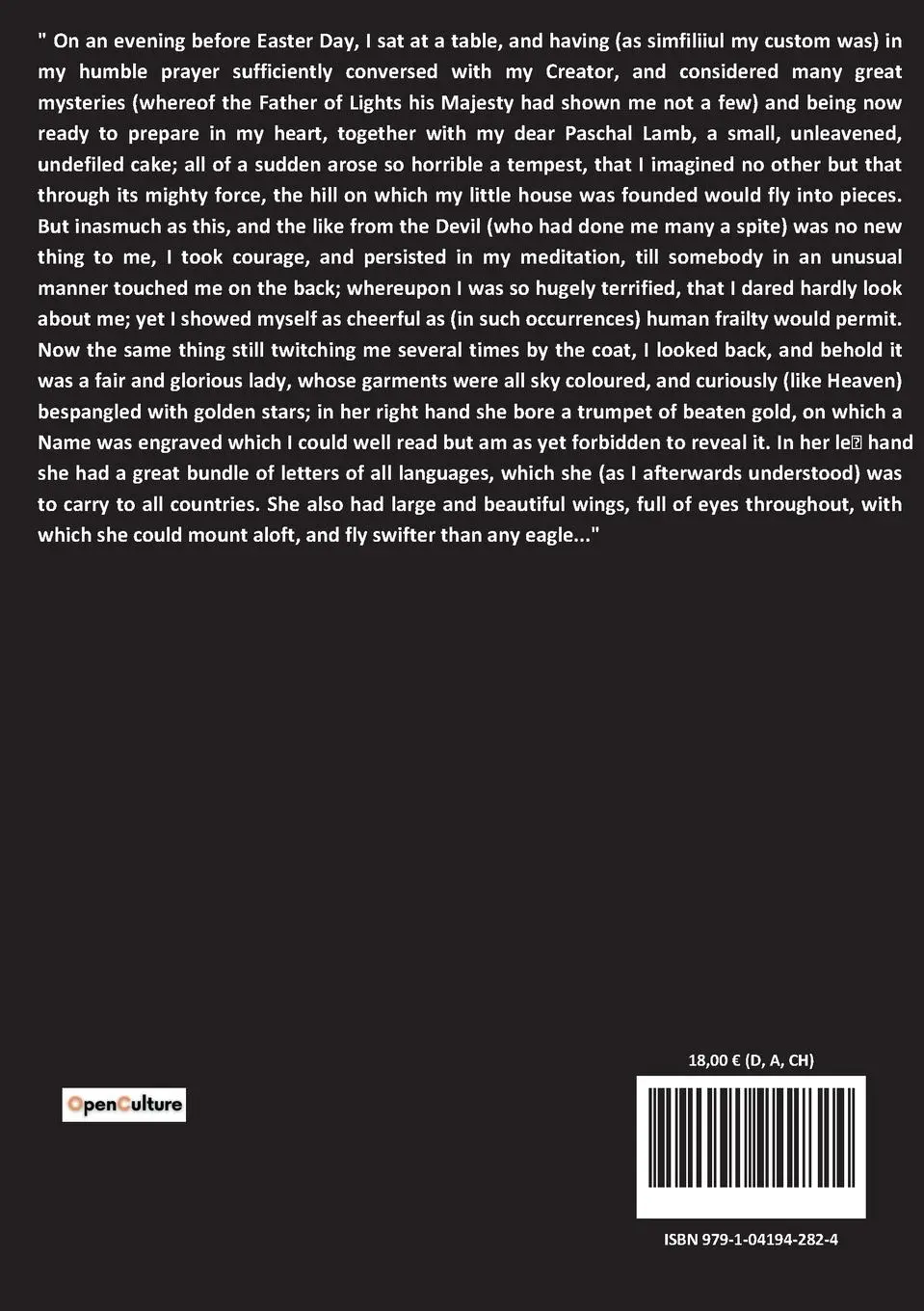Rückseite: 9791041942824 | The Chymical Wedding of Christian Rosenkreutz | Andreae | Taschenbuch