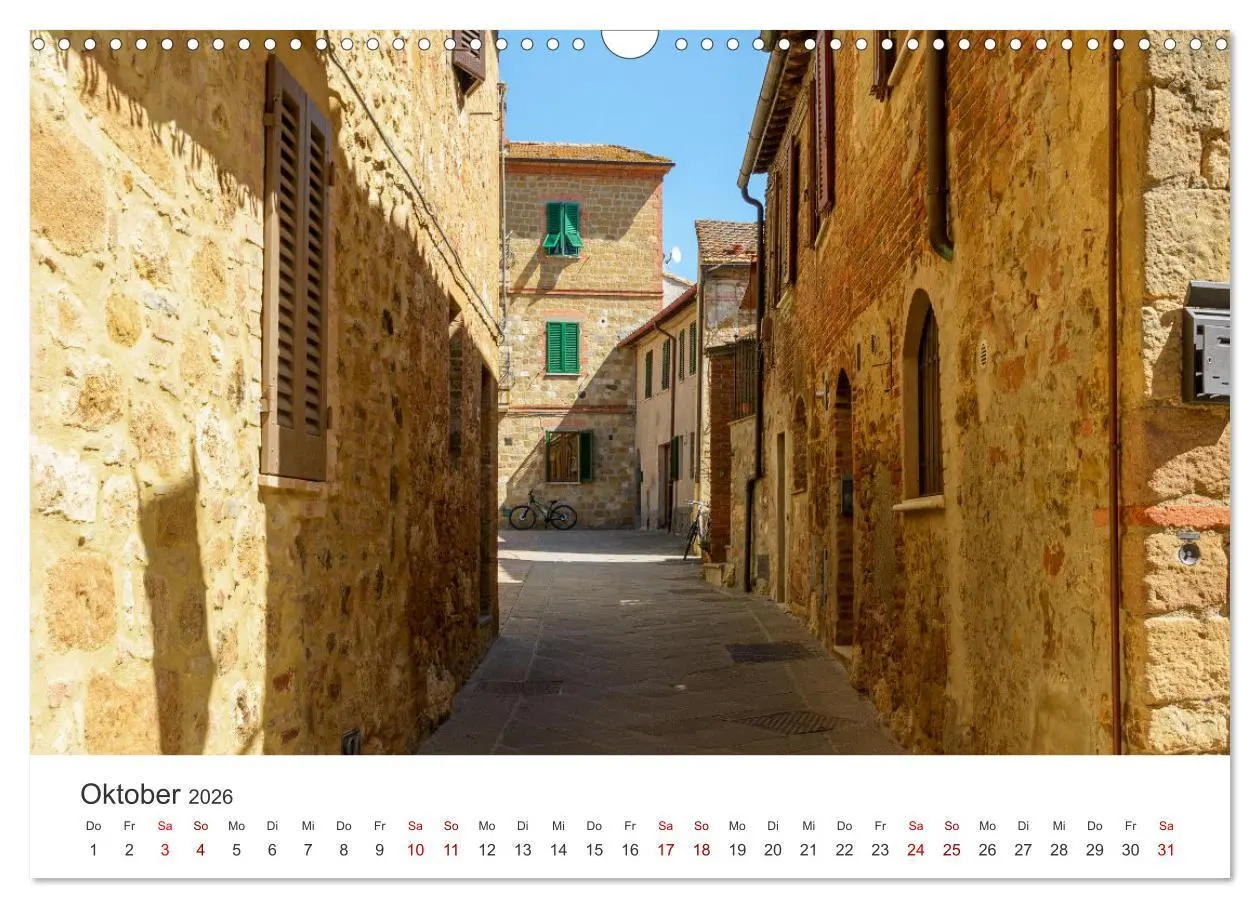 Bild: 9783457572924 | Südliche Toskana (Wandkalender 2026 DIN A3 quer), CALVENDO...