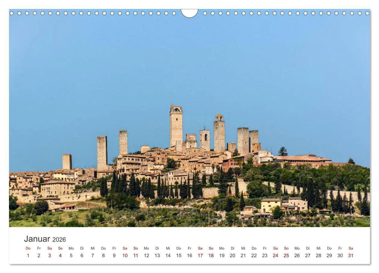 Bild: 9783457572924 | Südliche Toskana (Wandkalender 2026 DIN A3 quer), CALVENDO...